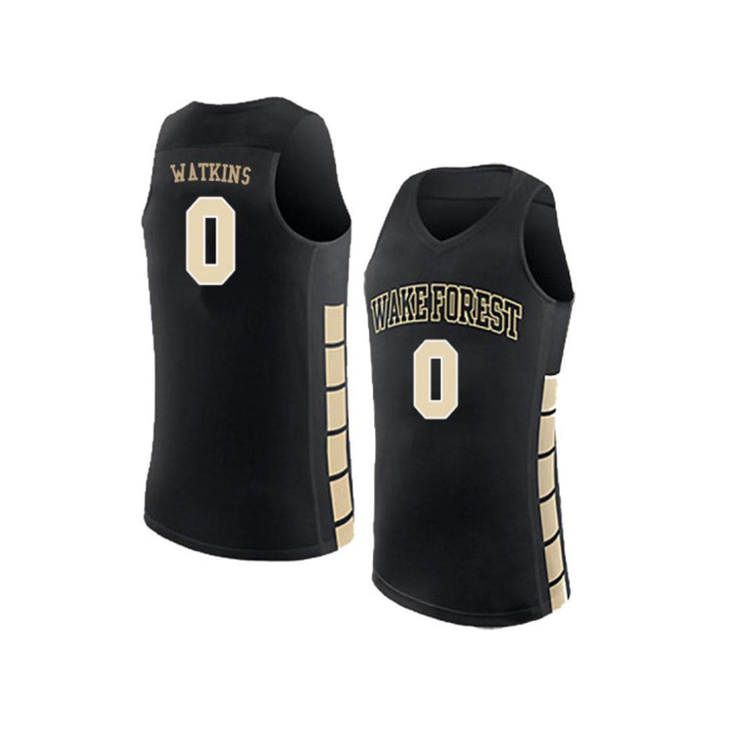 Jamir Watkins Wake Forest Demon Deacons 0 Jersey