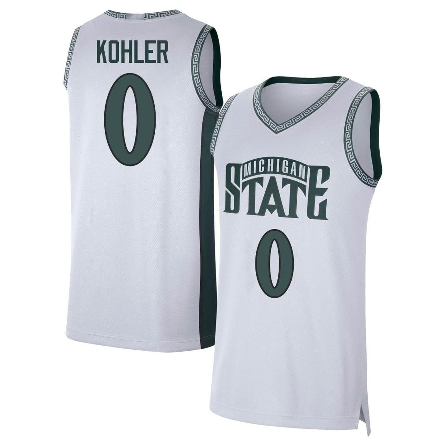 Jaxon Kohler Michigan State Spartans 0 Jersey