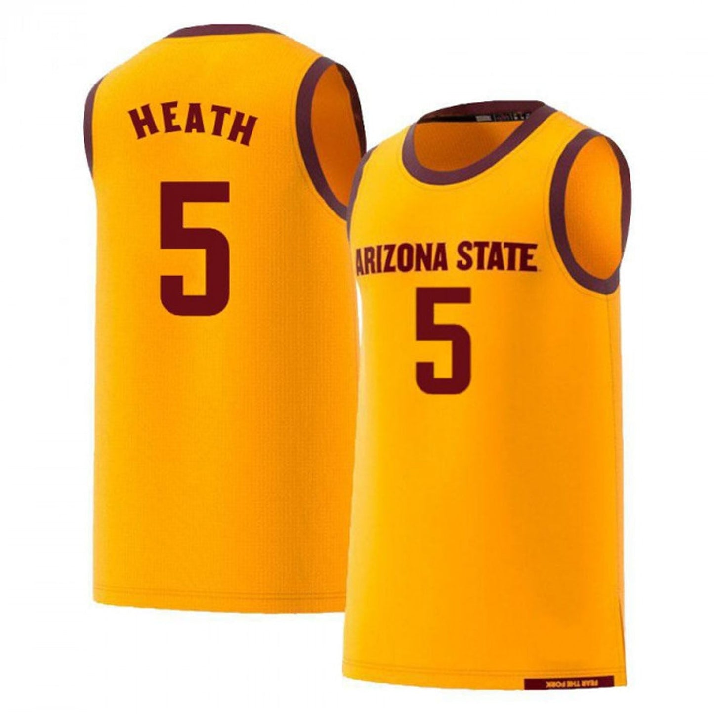 Jay Heath Arizona State Sun Devils 5 Jersey