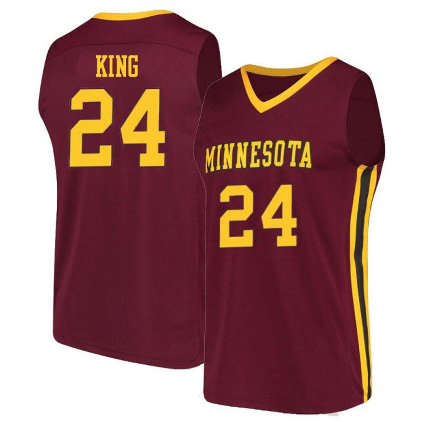 Joey King Minnesota Golden Gophers 24 Jersey