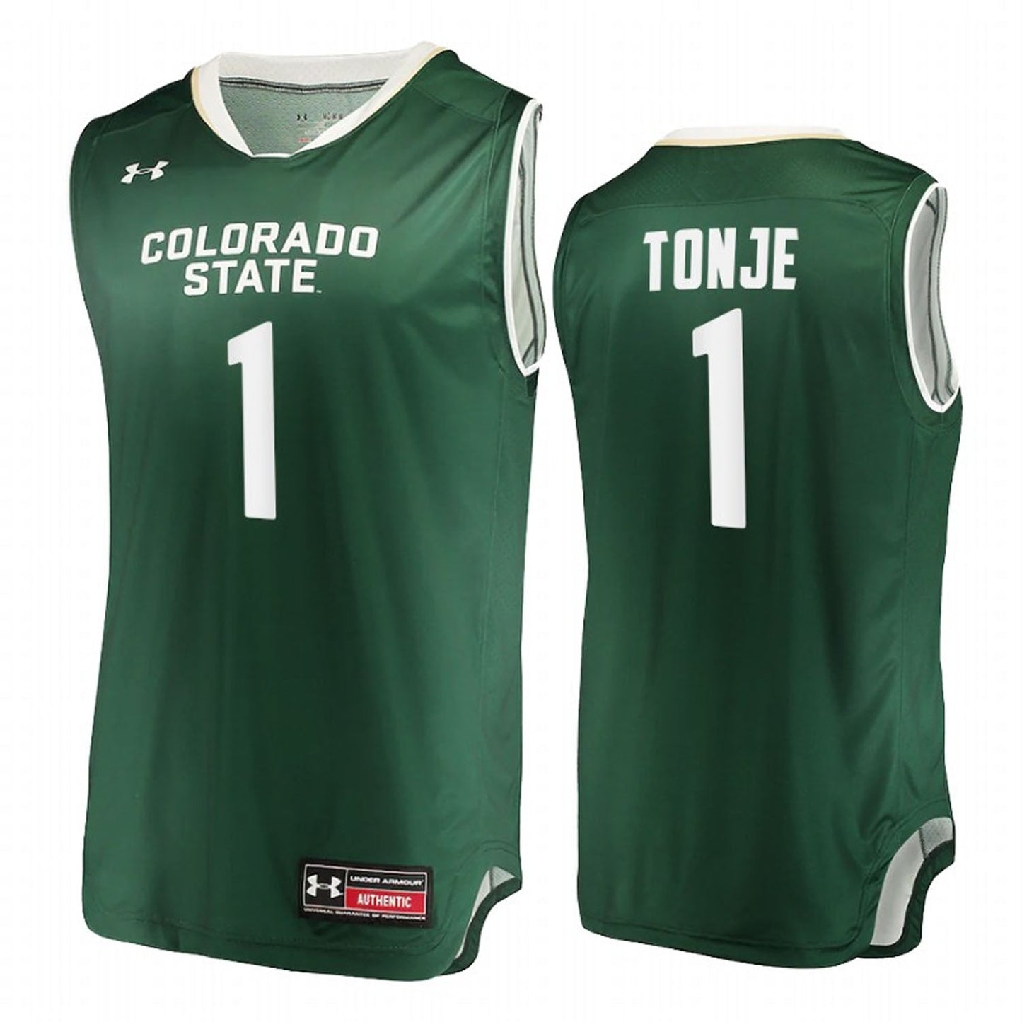 John Tonje Colorado State Rams 1 Jersey