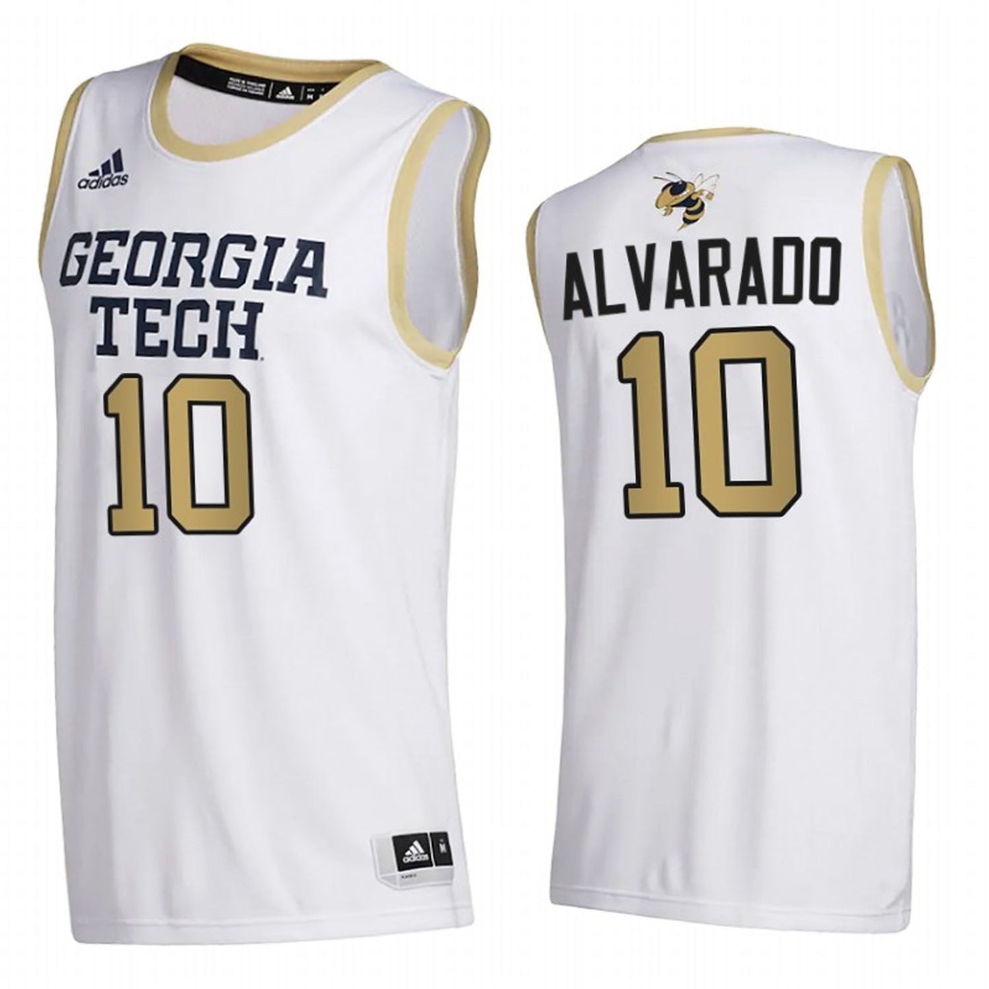 Jose Alvarado Georgia Tech Yellow Jackets 10 Jersey
