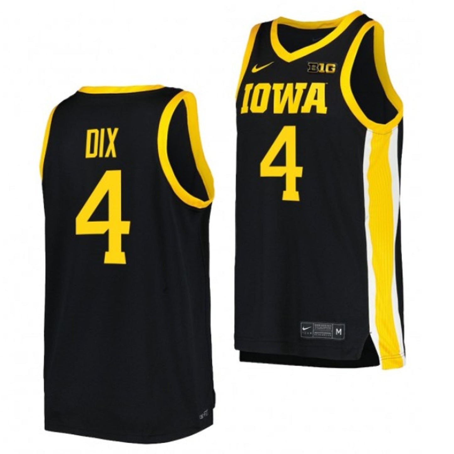 Josh Dix Iowa Hawkeyes 4 Jersey