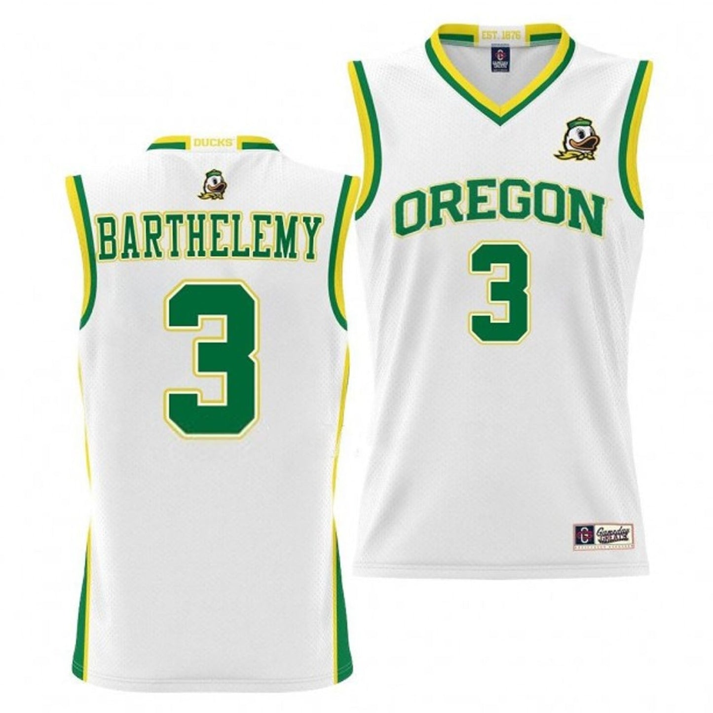 Keeshawn Barthelemy Oregon Ducks 3 Jersey