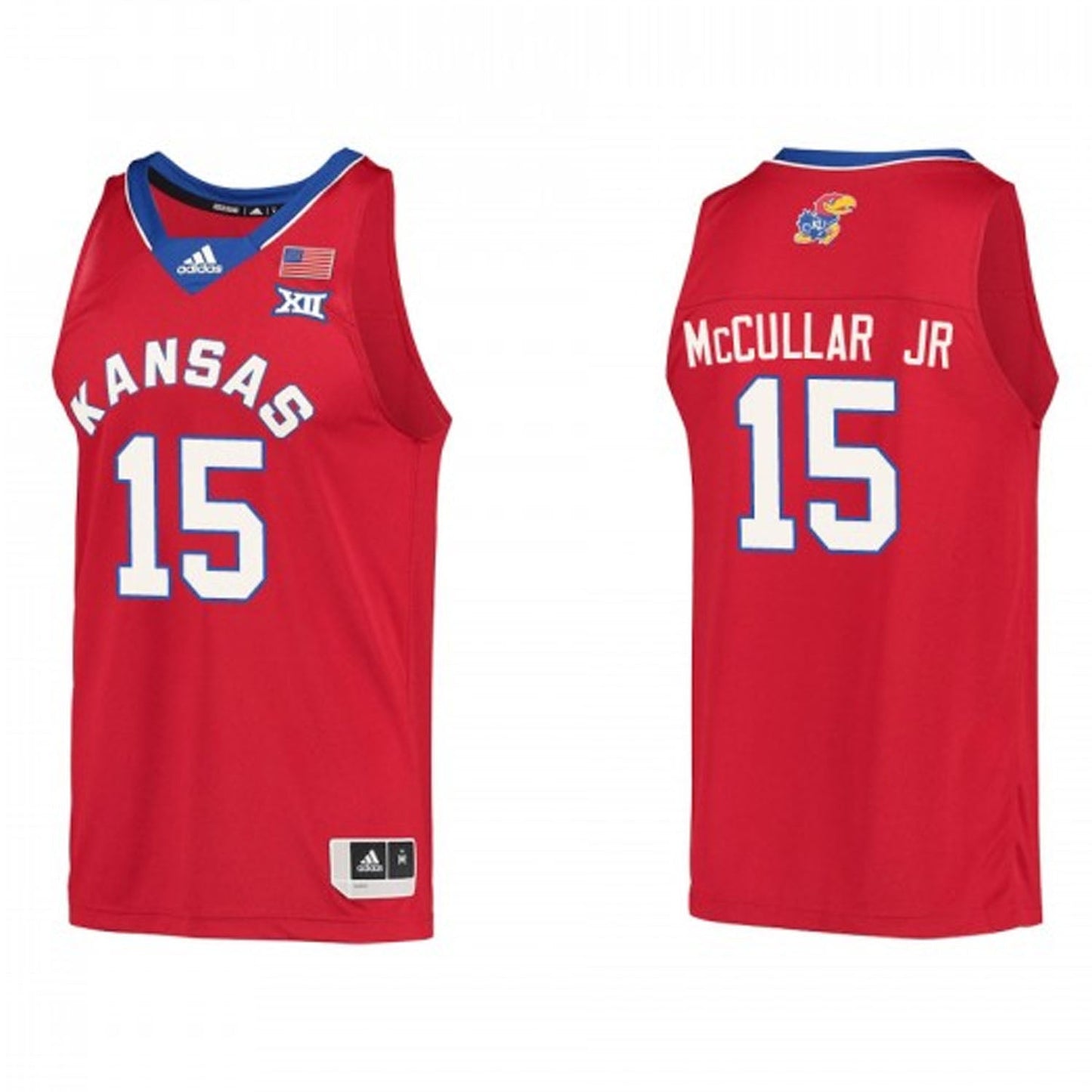 Kevin McCullar Jr Kansas Jayhawks 15 Jersey