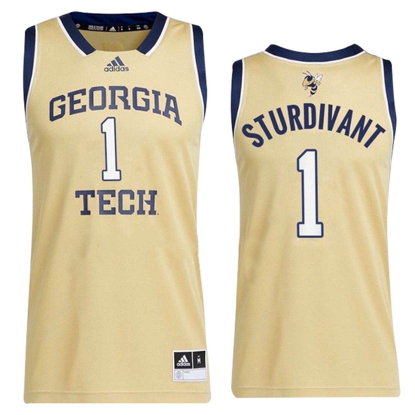Kyle Sturdivant Georgia Tech Yellow Jackets 1 Jersey
