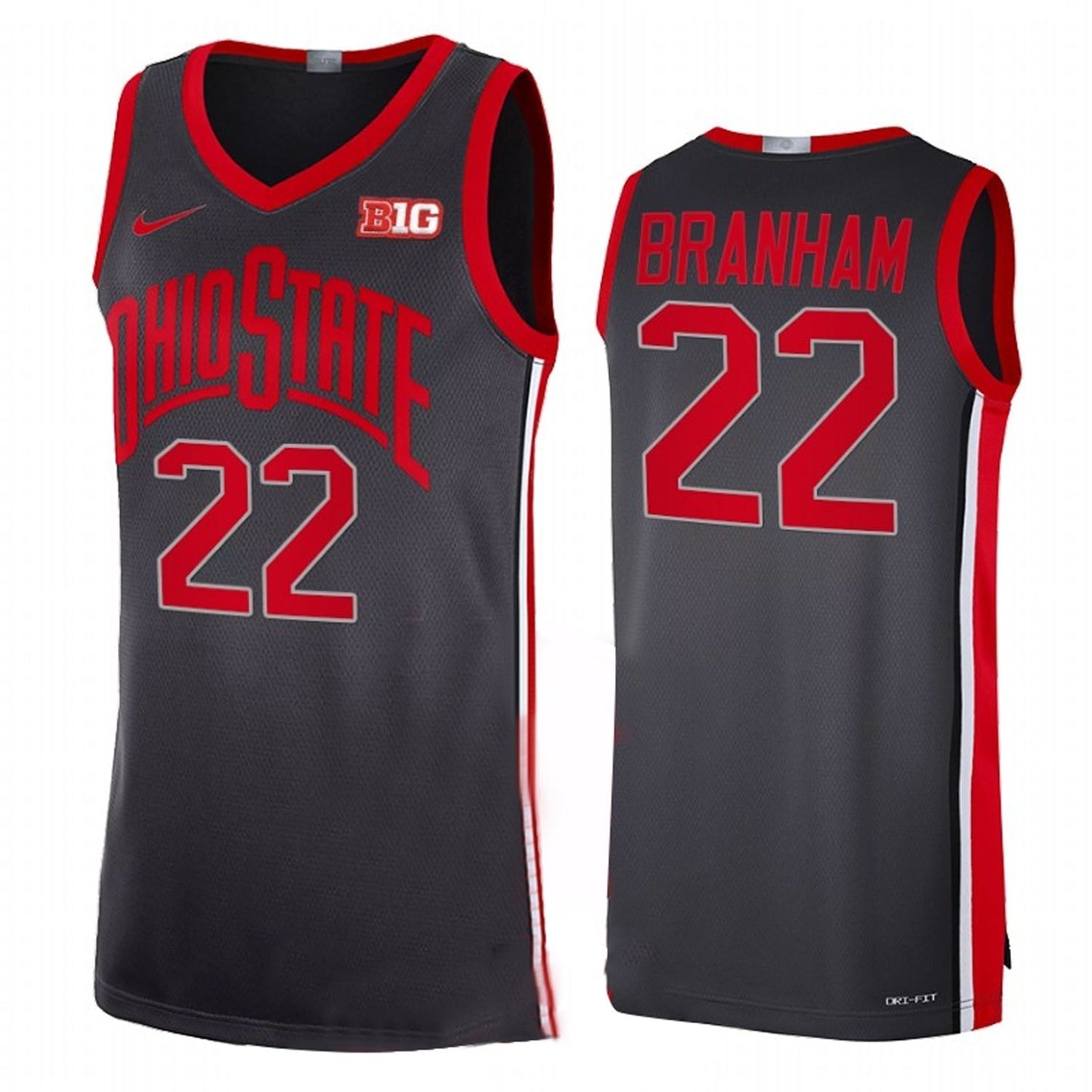 Malaki Branham Ohio State Buckeyes 22 Jersey