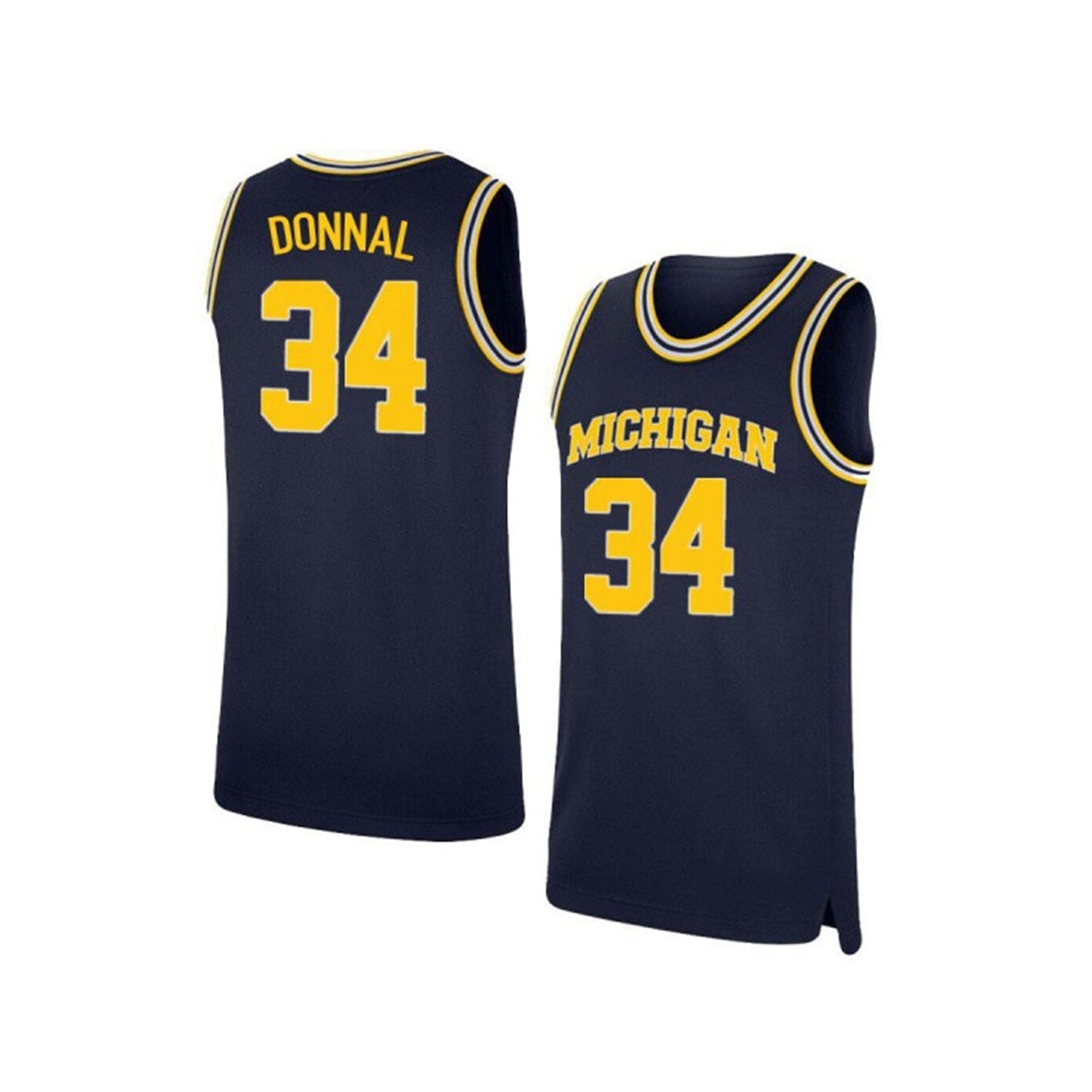 Mark Donnal Michigan Wolverines 34 Jersey