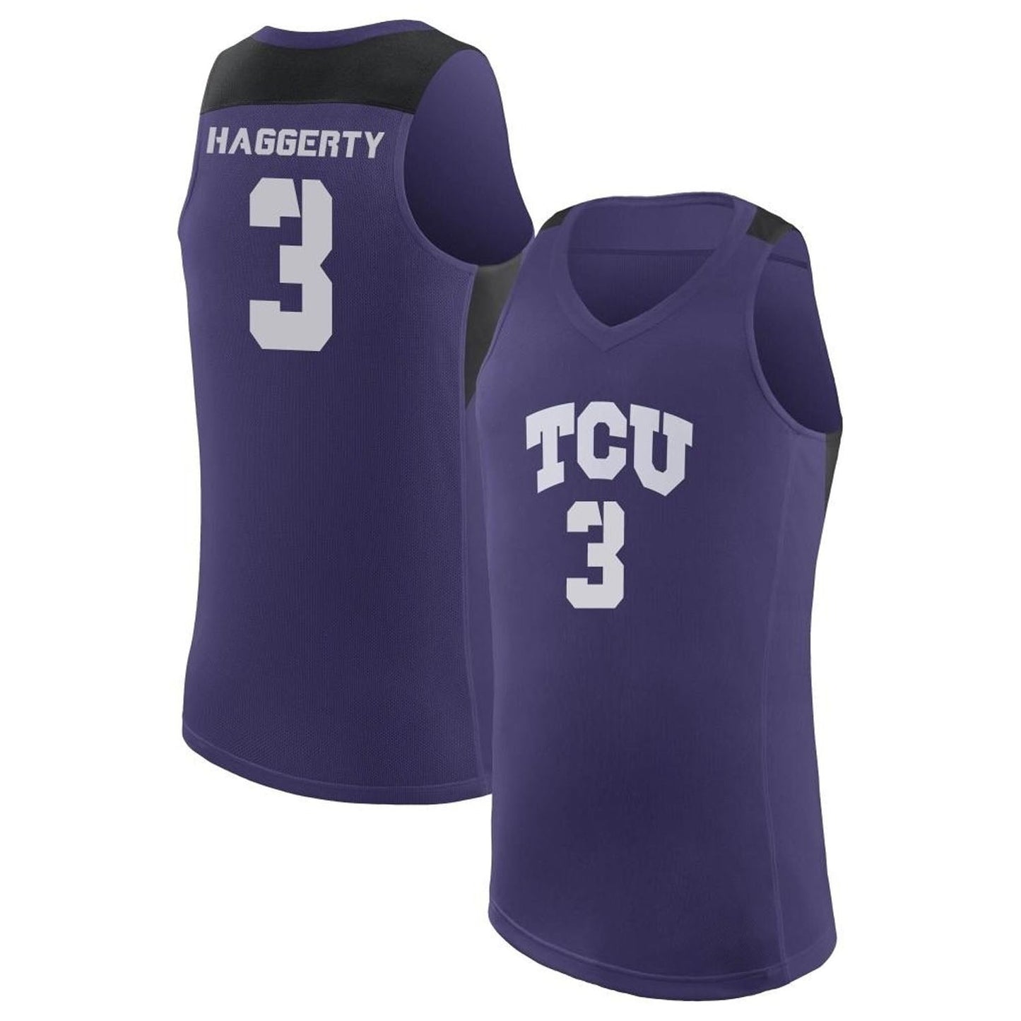 PJ Haggerty TCU Horned Frogs 3 Jersey