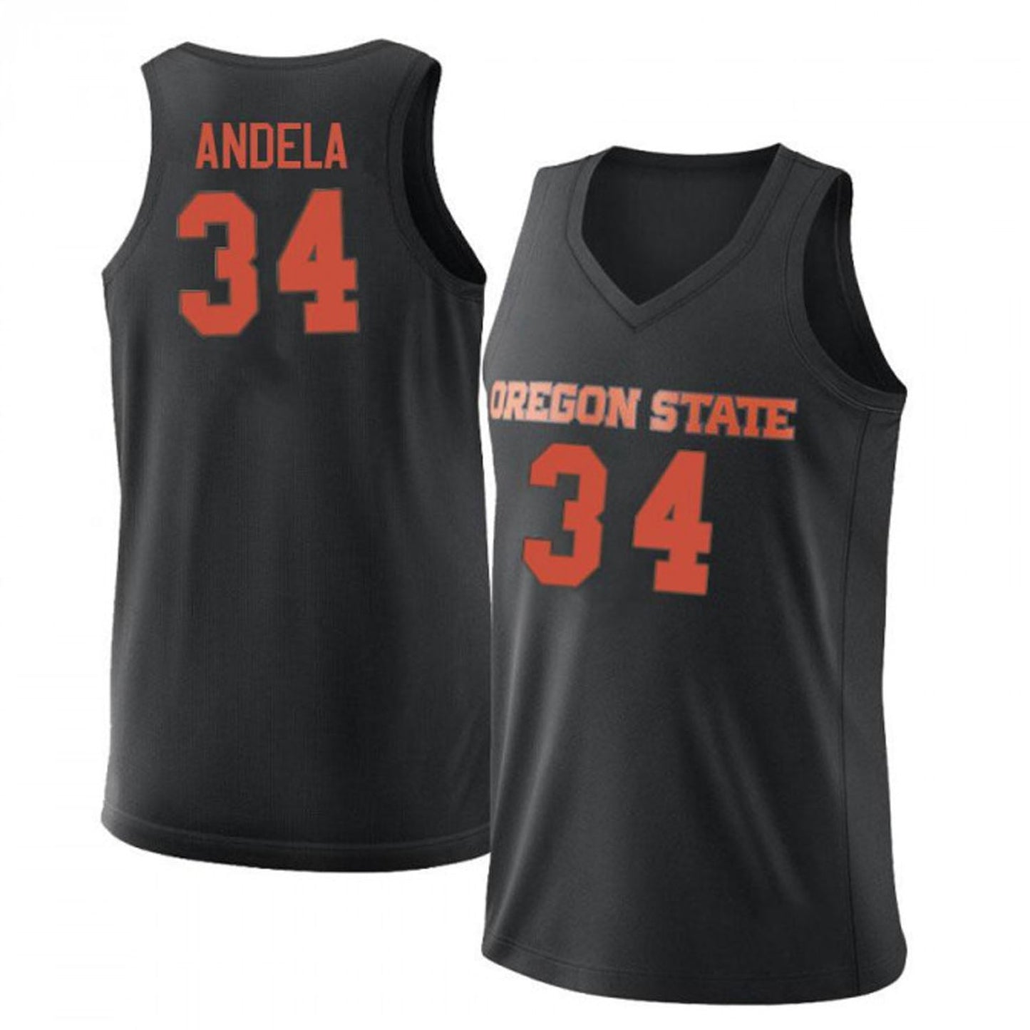 Rodrigue Andela Oregon State Beavers 34 Jersey