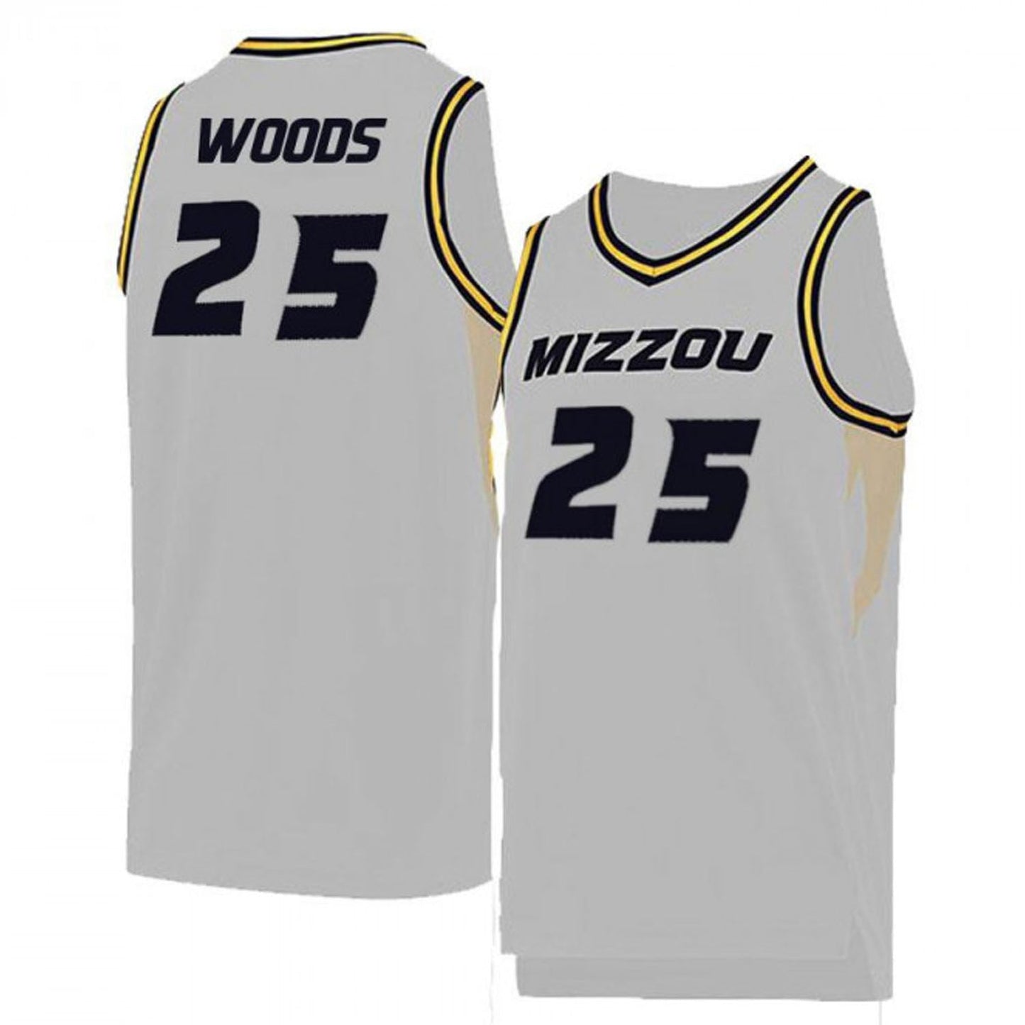 Russell Woods Missouri Tigers 25 Jersey