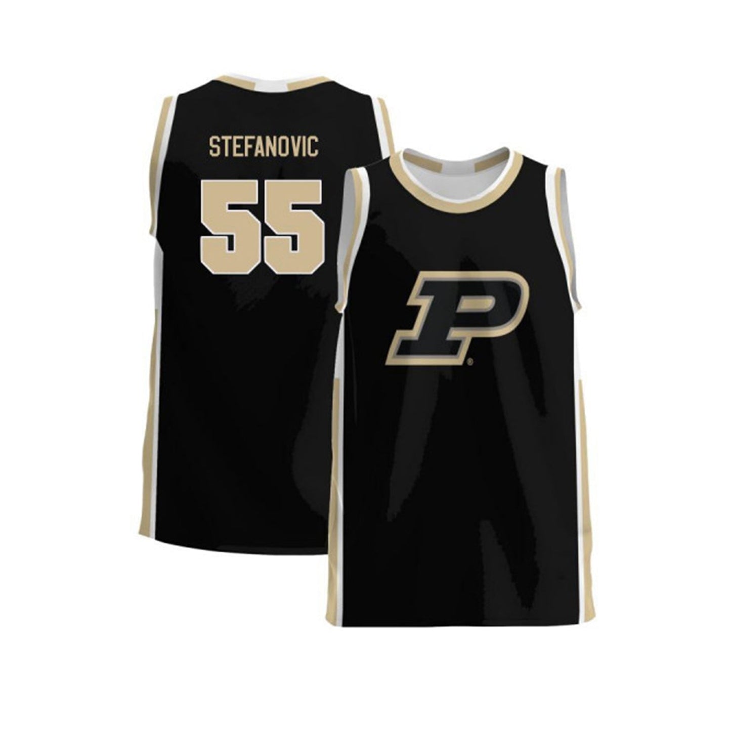 Sasha Stefanovic Purdue Boilermakers 55 Jersey