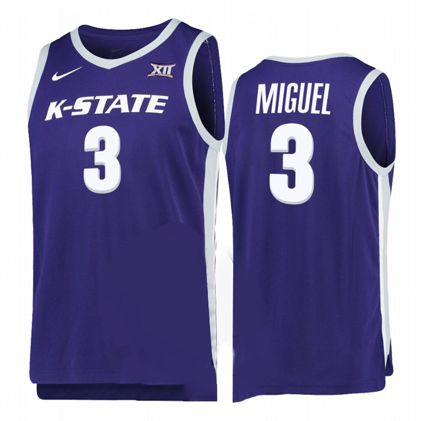 Selton Miguel Kansas State Wildcats 3 Jersey