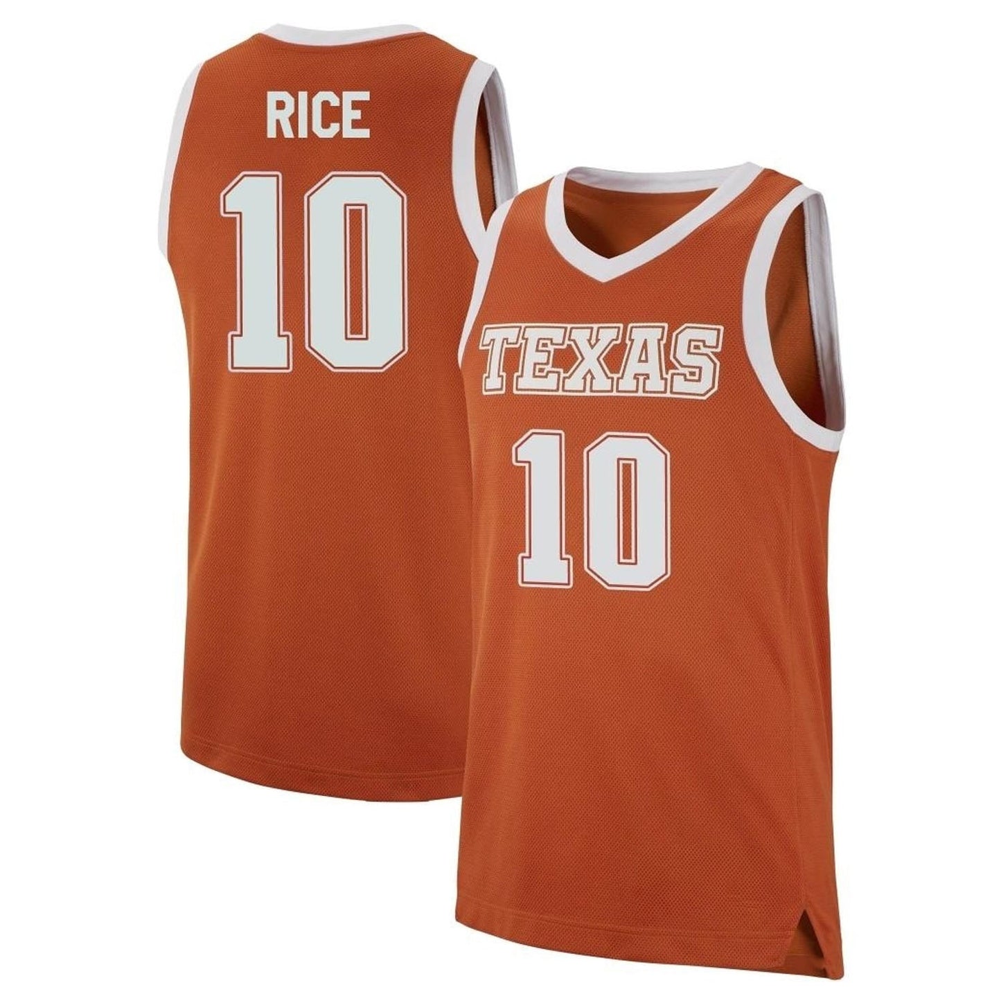 Sir'Jabari Rice Texas Longhorns 10 Jersey
