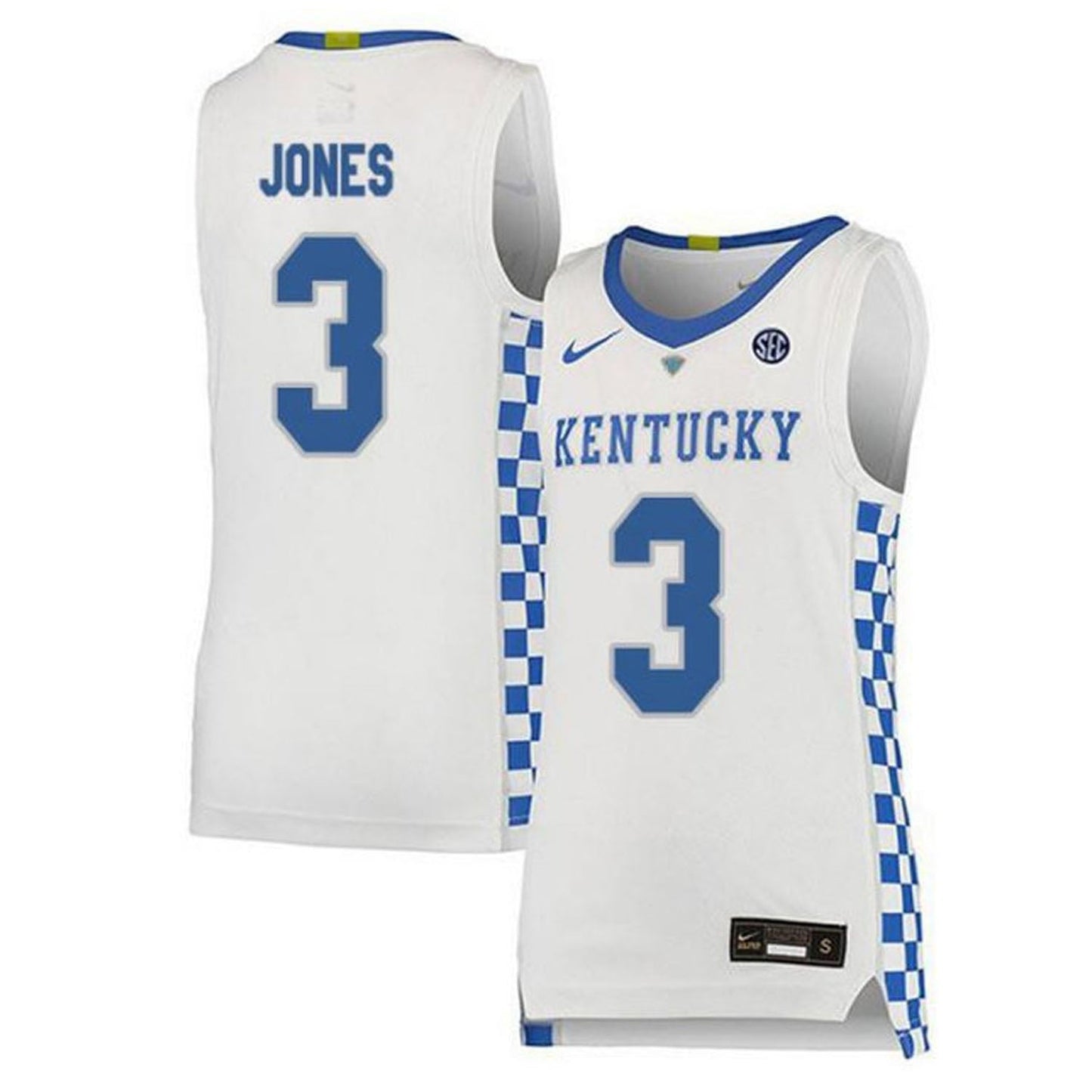 Terrence Jones Kentucky Wildcats 3 Jersey