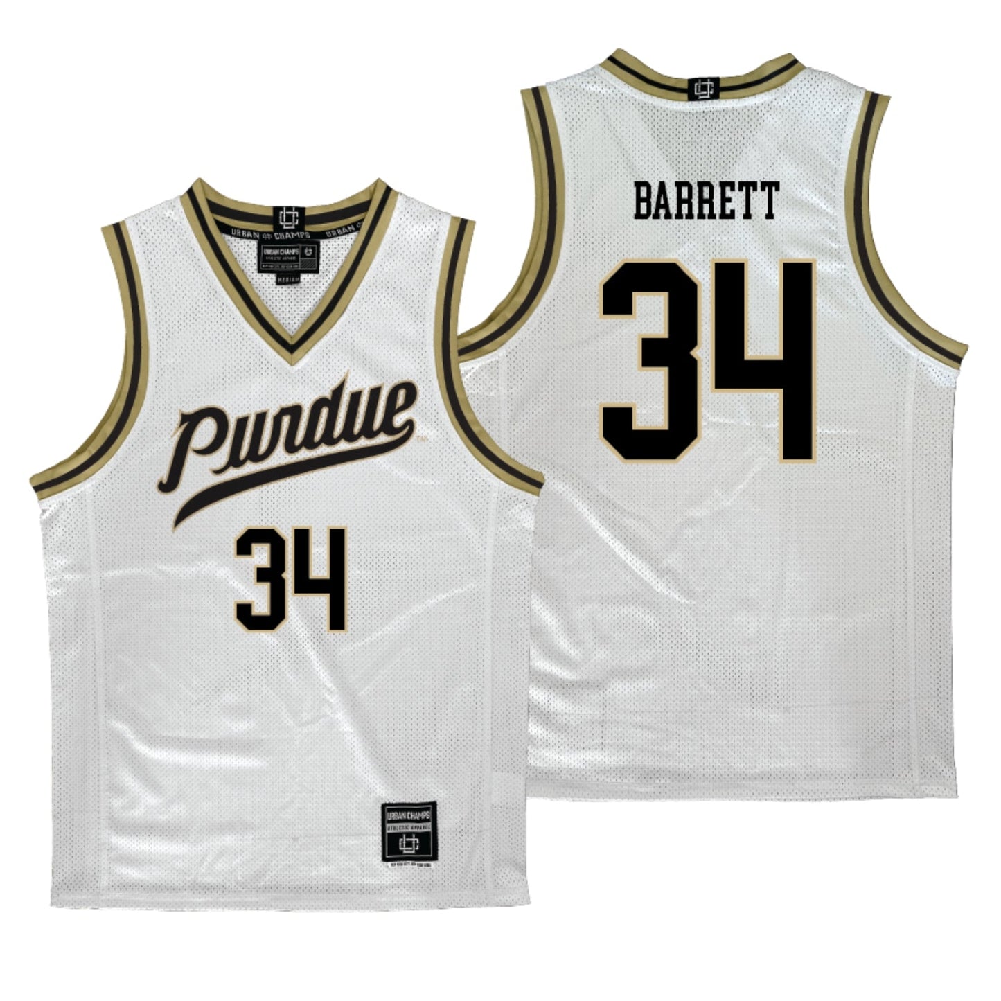 Carson Barrett Purdue Boilermakers 34 Jersey