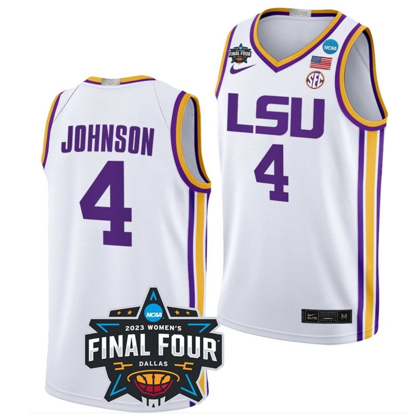 Flau'Jae Johnson LSU Tigers 4 Jersey