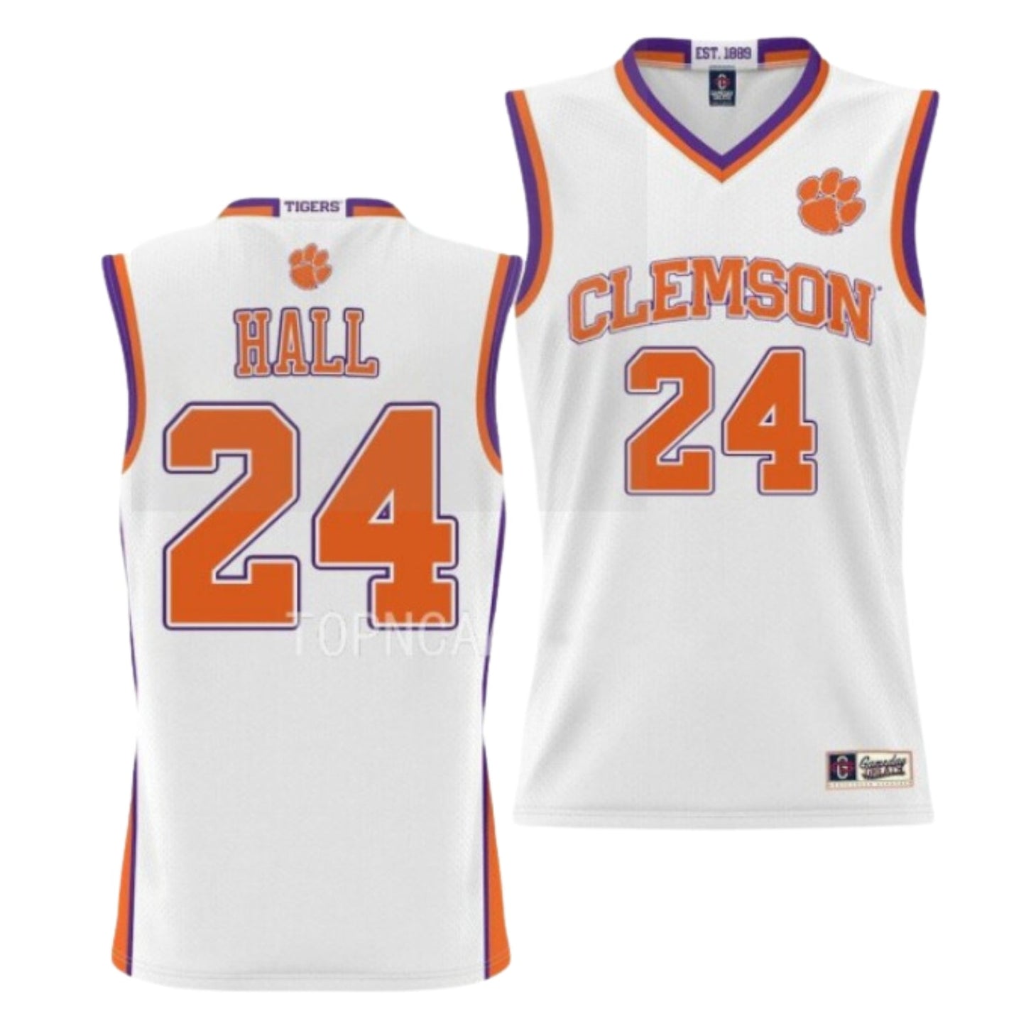 PJ Hall Clemson Tigers 24 Jersey