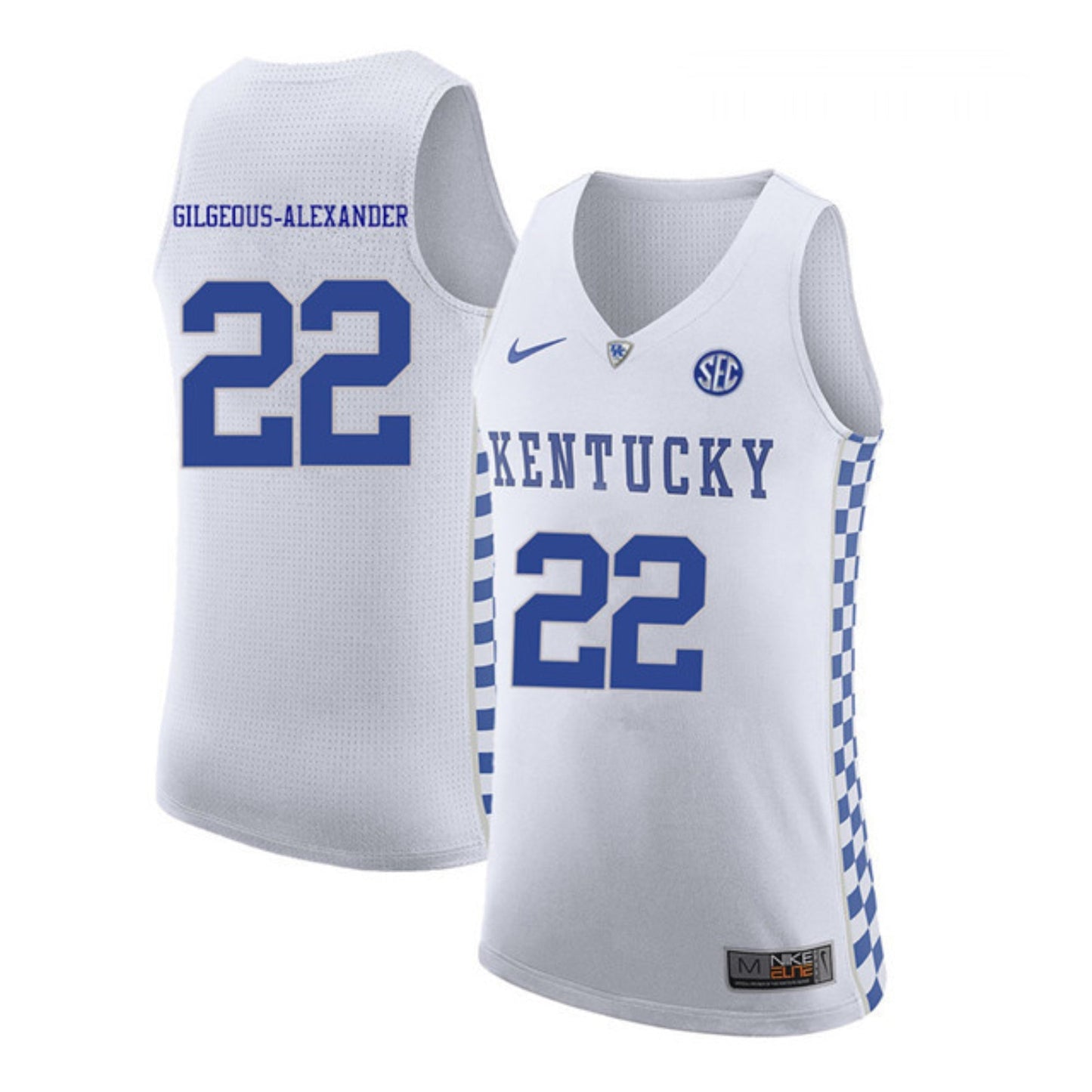 Shai Gilgeous-Alexander Kentucky Wildcats 22 Jersey
