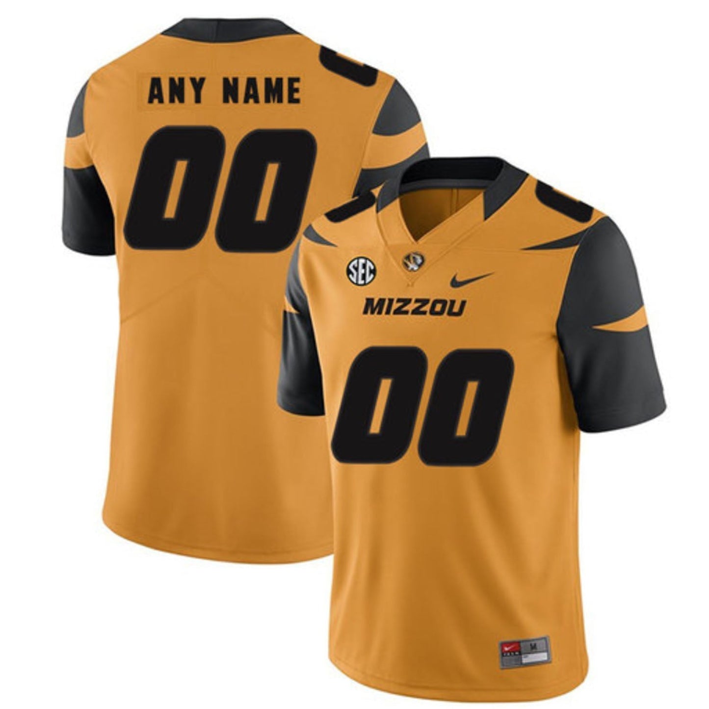 Missouri Tigers Custom Jersey