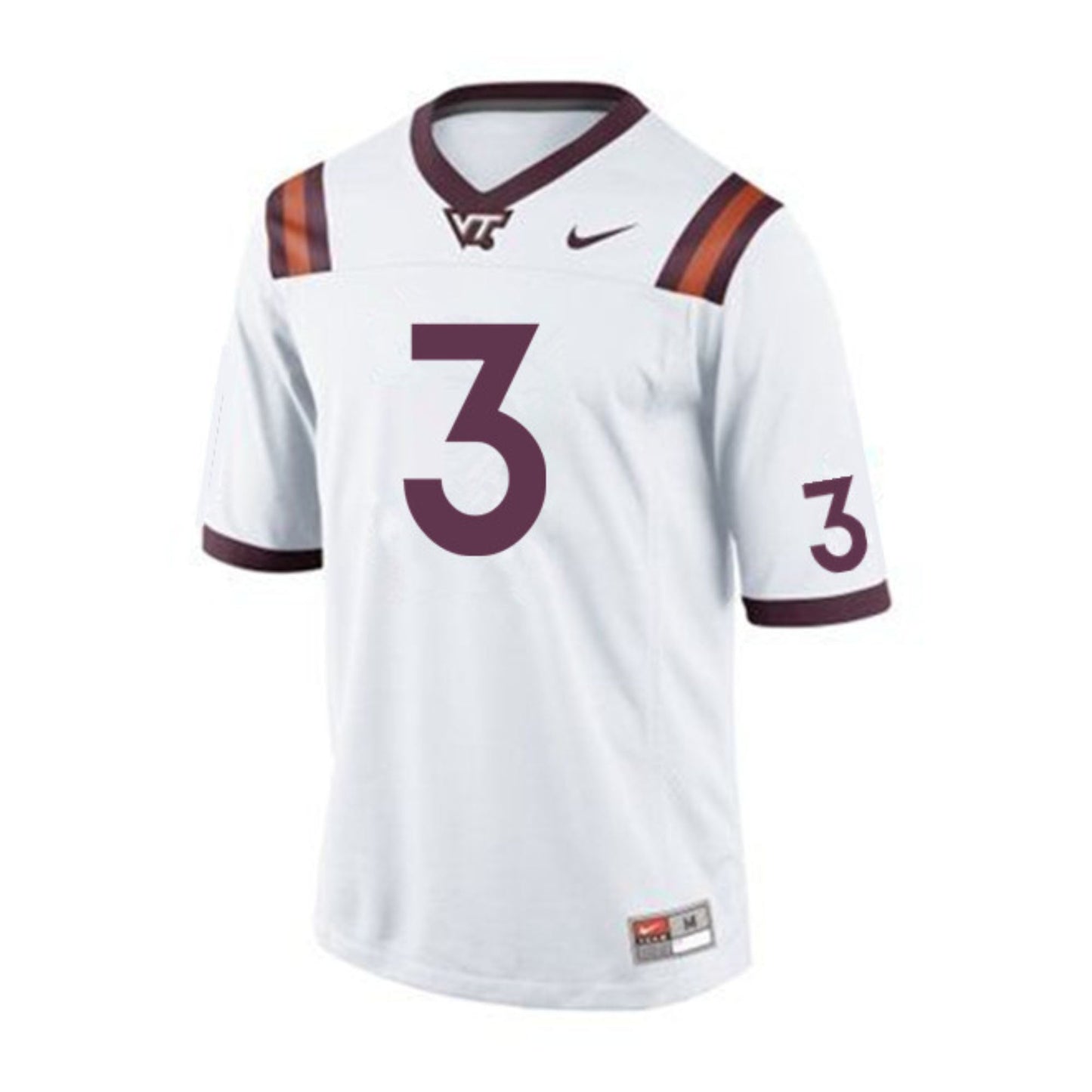 Caleb Farley Virginia Tech Hokies 3 Jersey