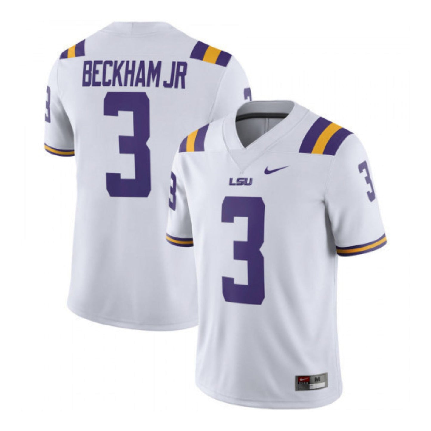 Odell Beckham Jr. LSU Tigers 3 Jersey