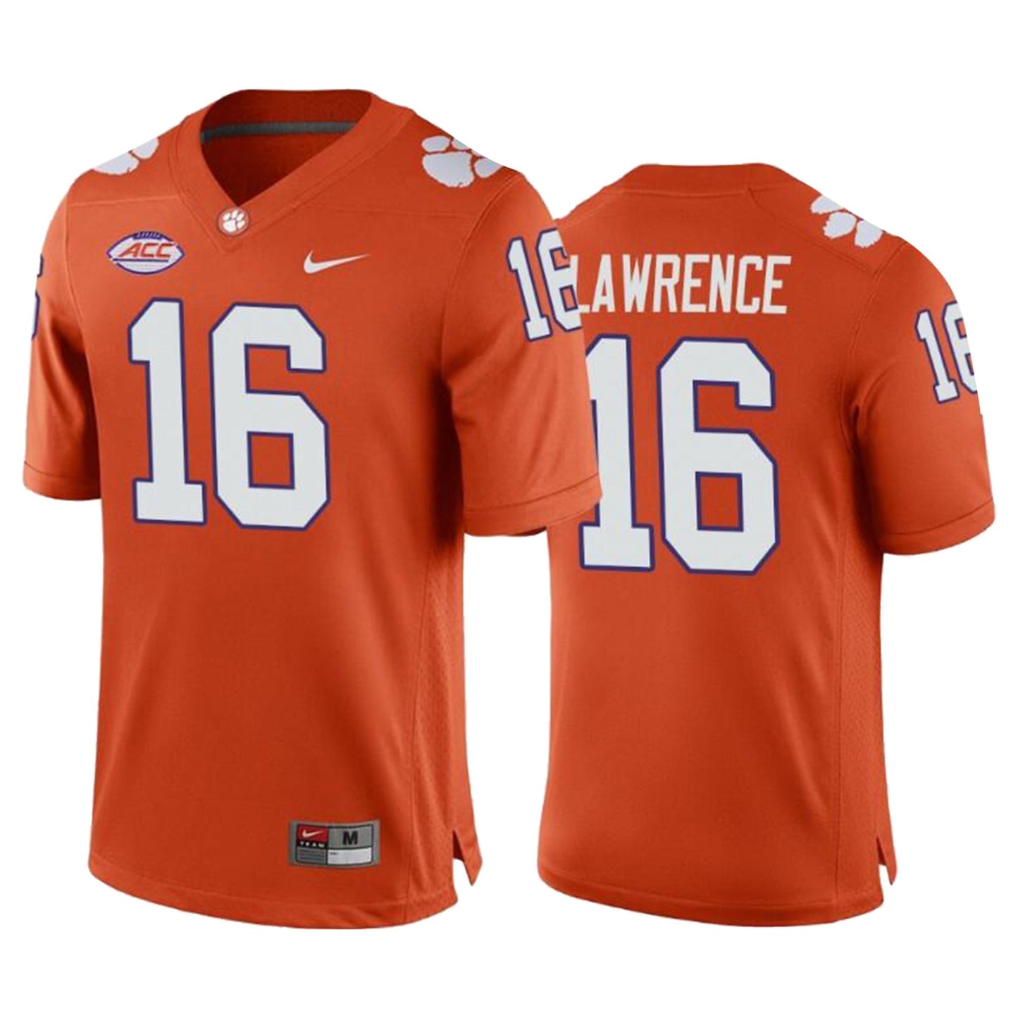 Trevor Lawrence Clemson Tigers 16 Jersey