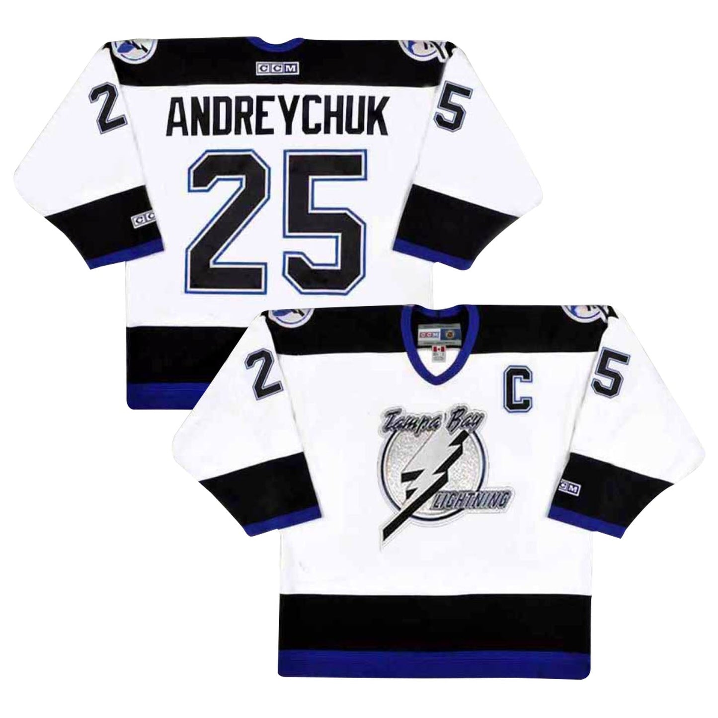 Dave Andreychuk Tampa Bay Lightning 25 Jersey