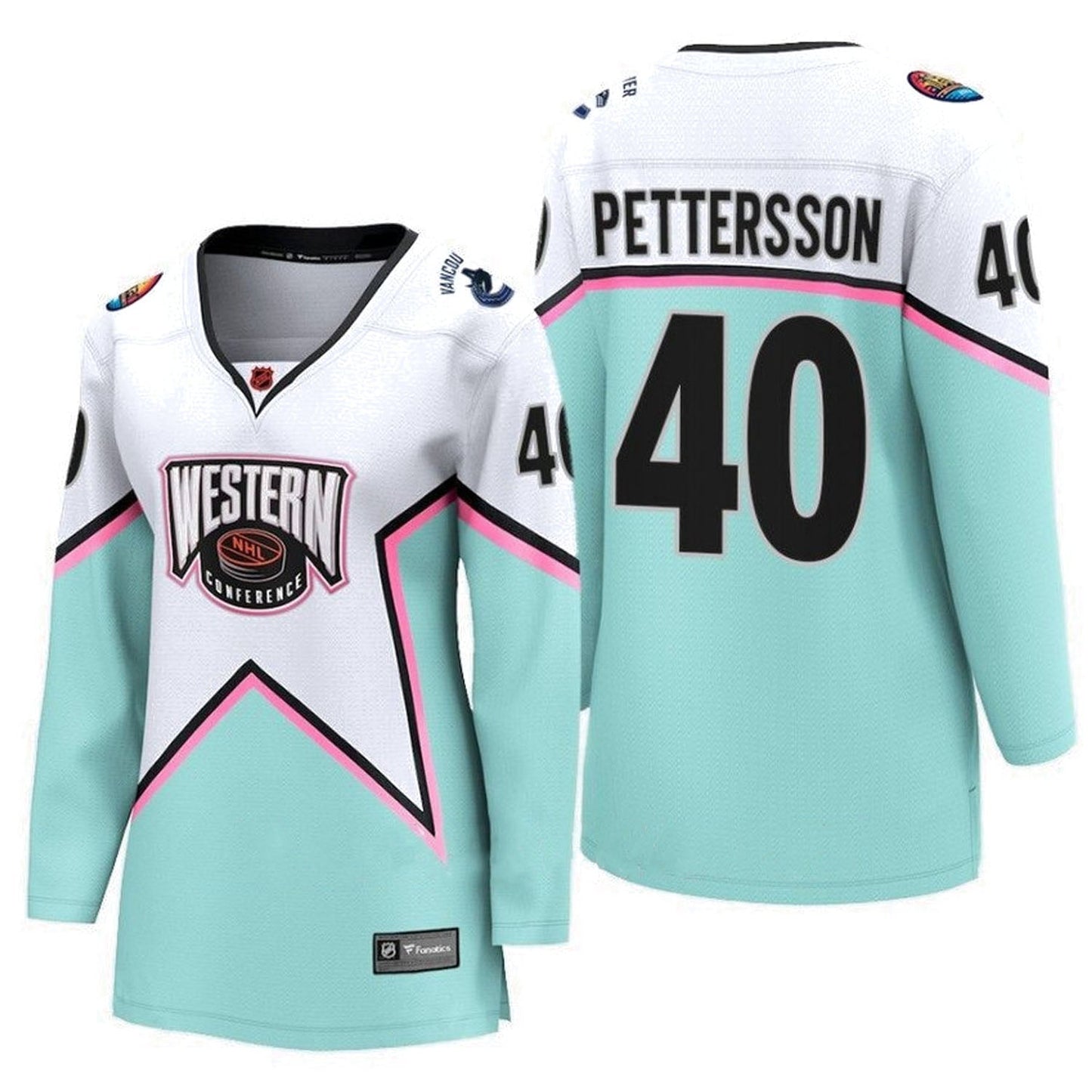 Elias Pettersson Western All Star 40 Jersey