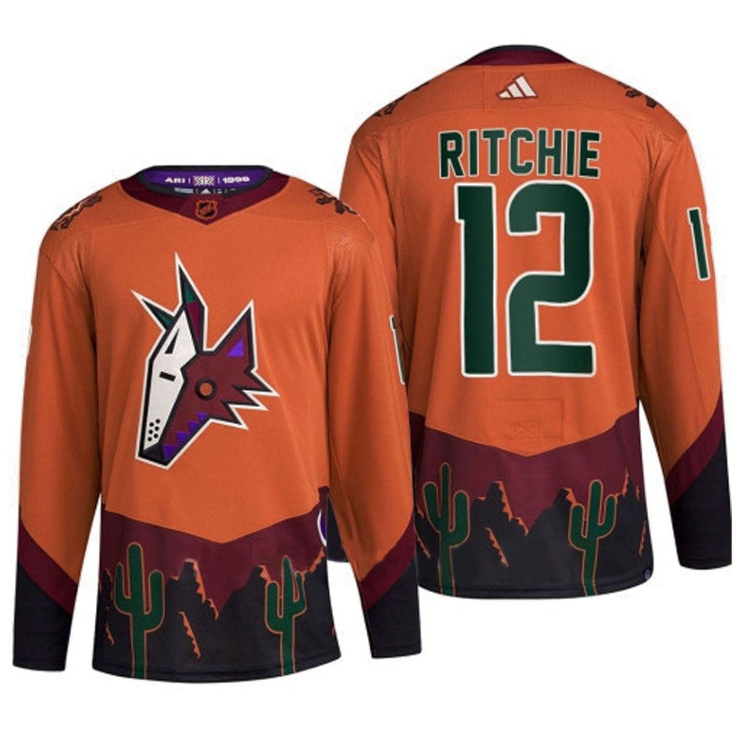 Nick Ritchie Arizona Coyotes 12 Jersey