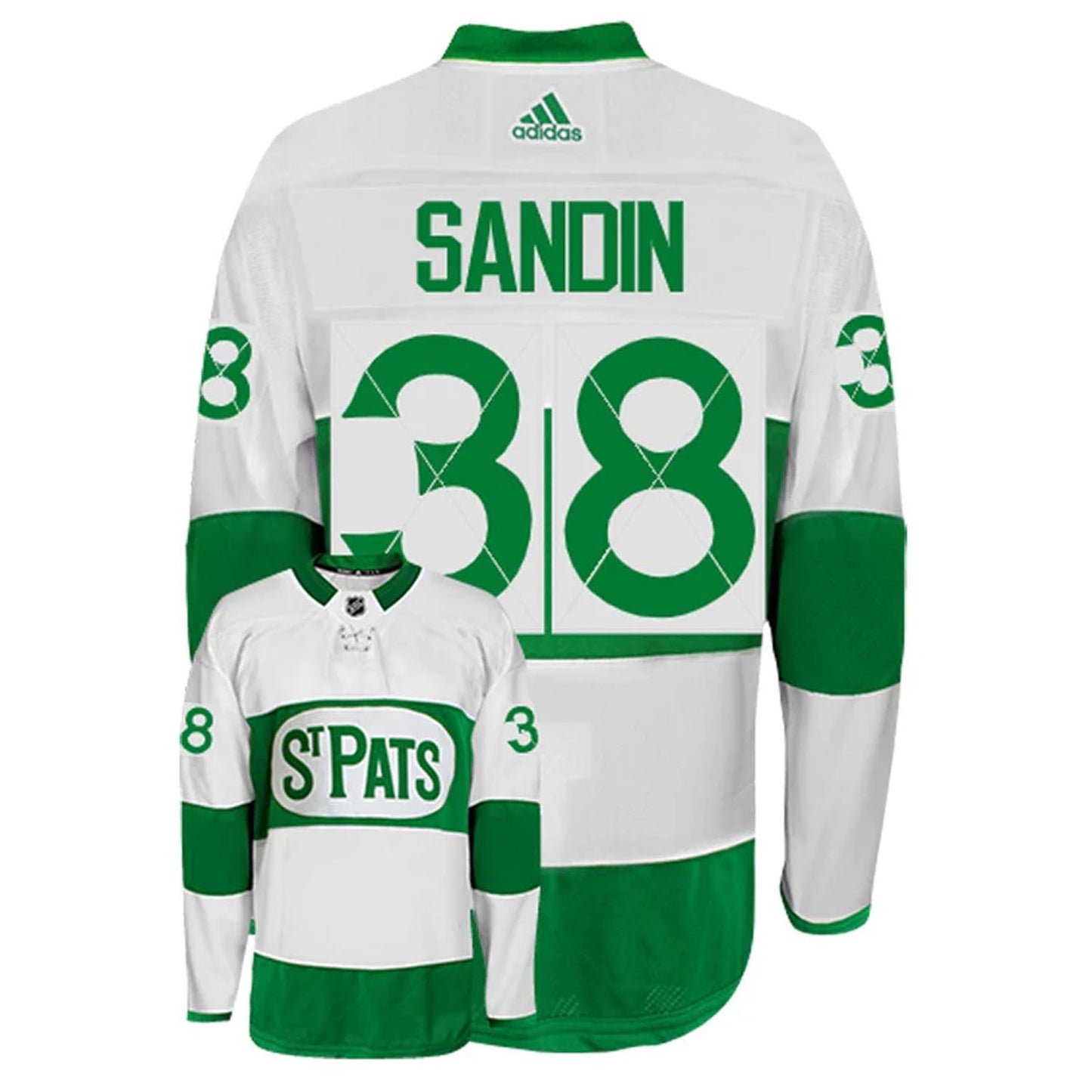Rasmus Sandin Toronto Maple Leafs 38 Jersey