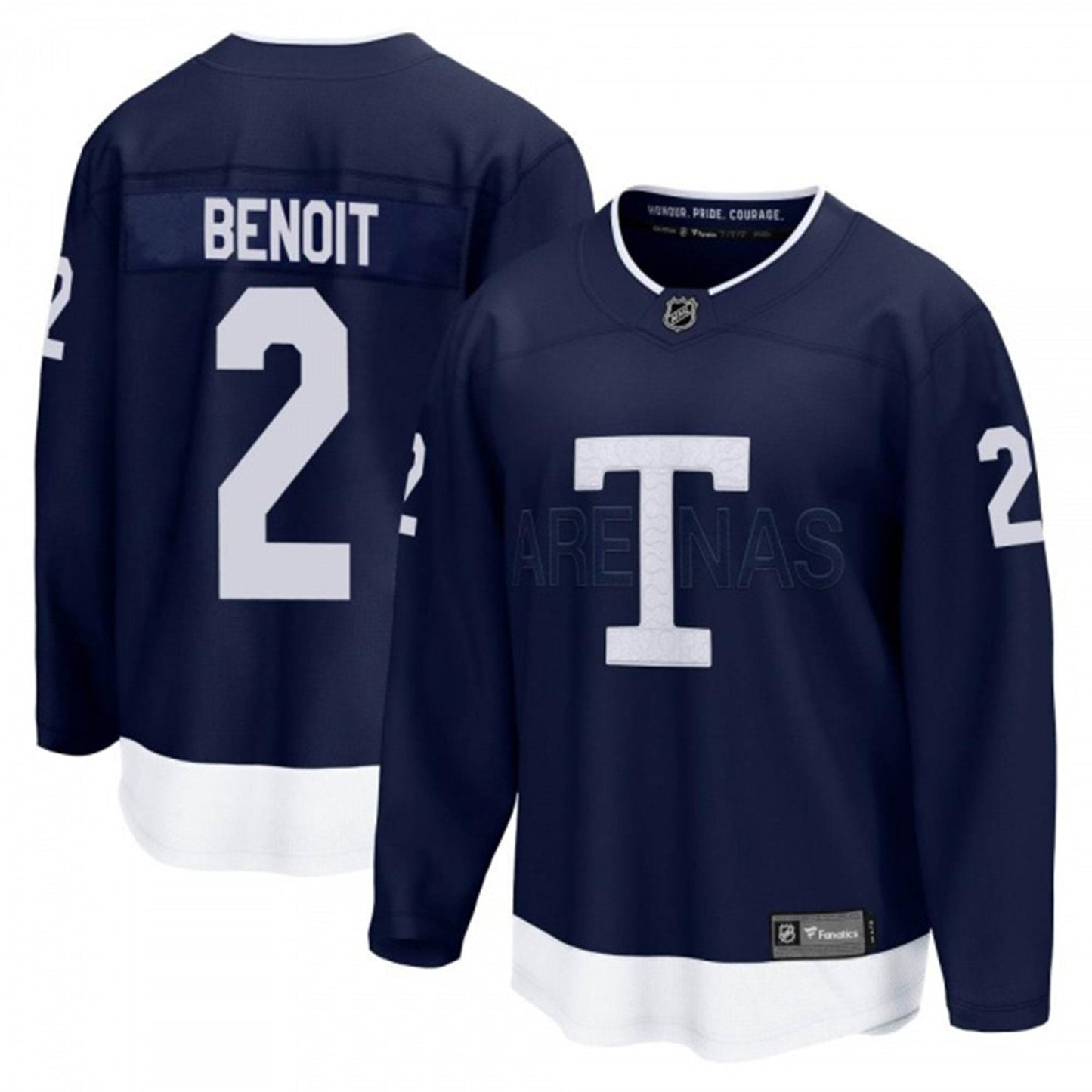 Simon Benoit Toronto Maple Leafs 2 Jersey