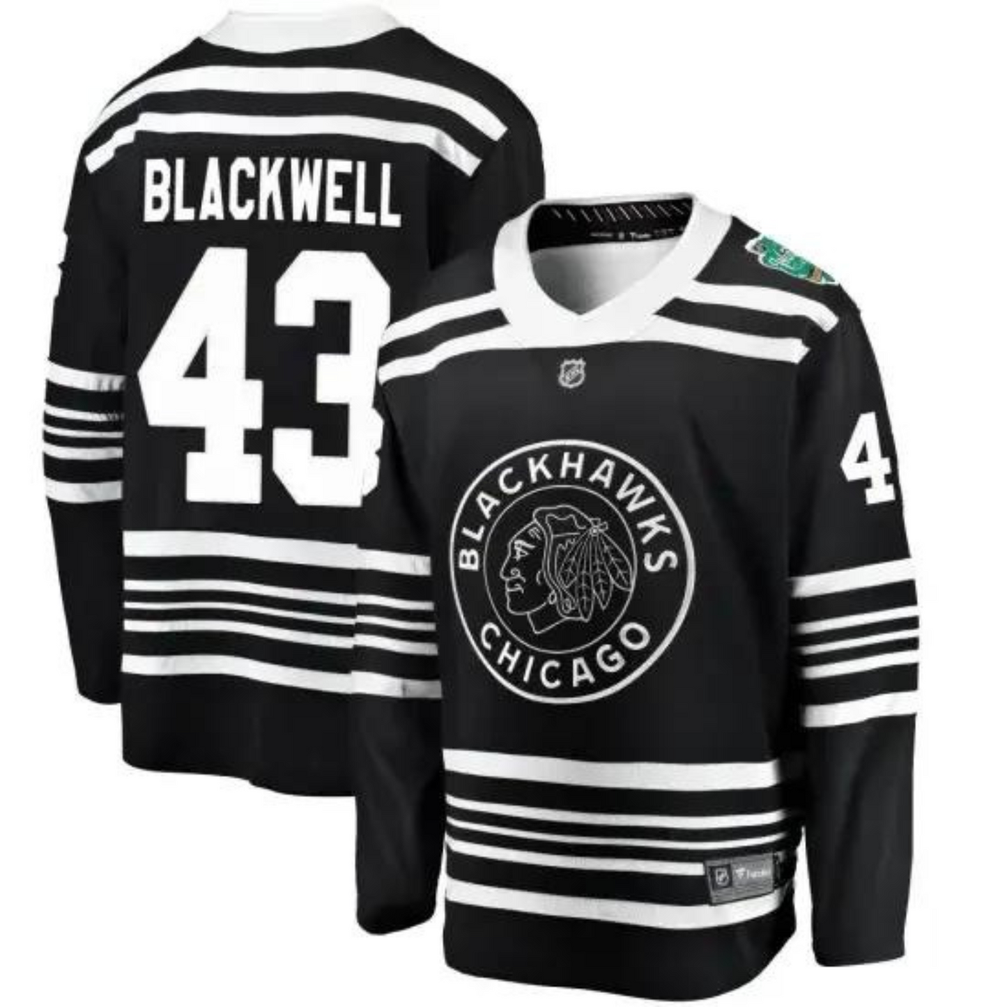 Colin Blackwell Chicago Blackhawks 43 Jersey