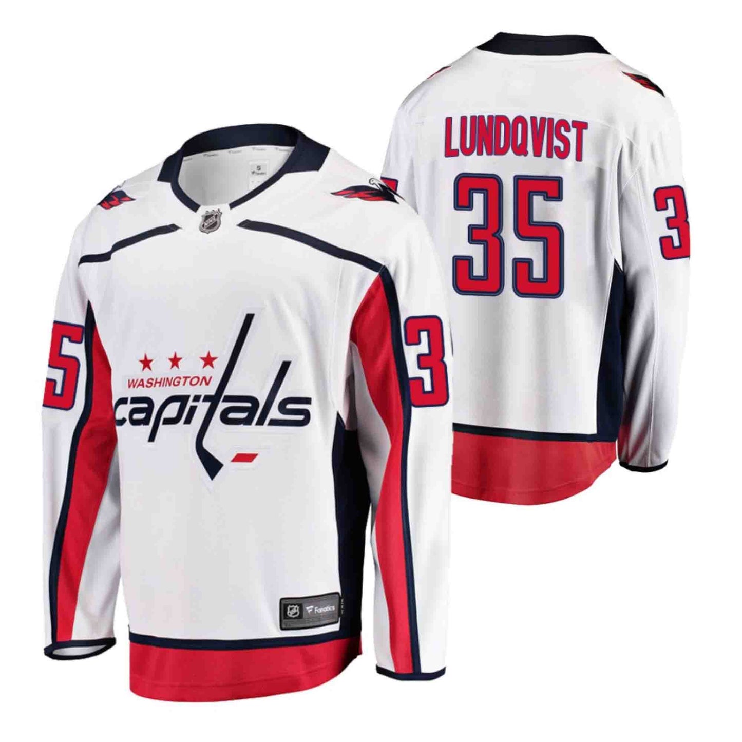 Henrik Lundqvist Washington Capitals 35 Jersey