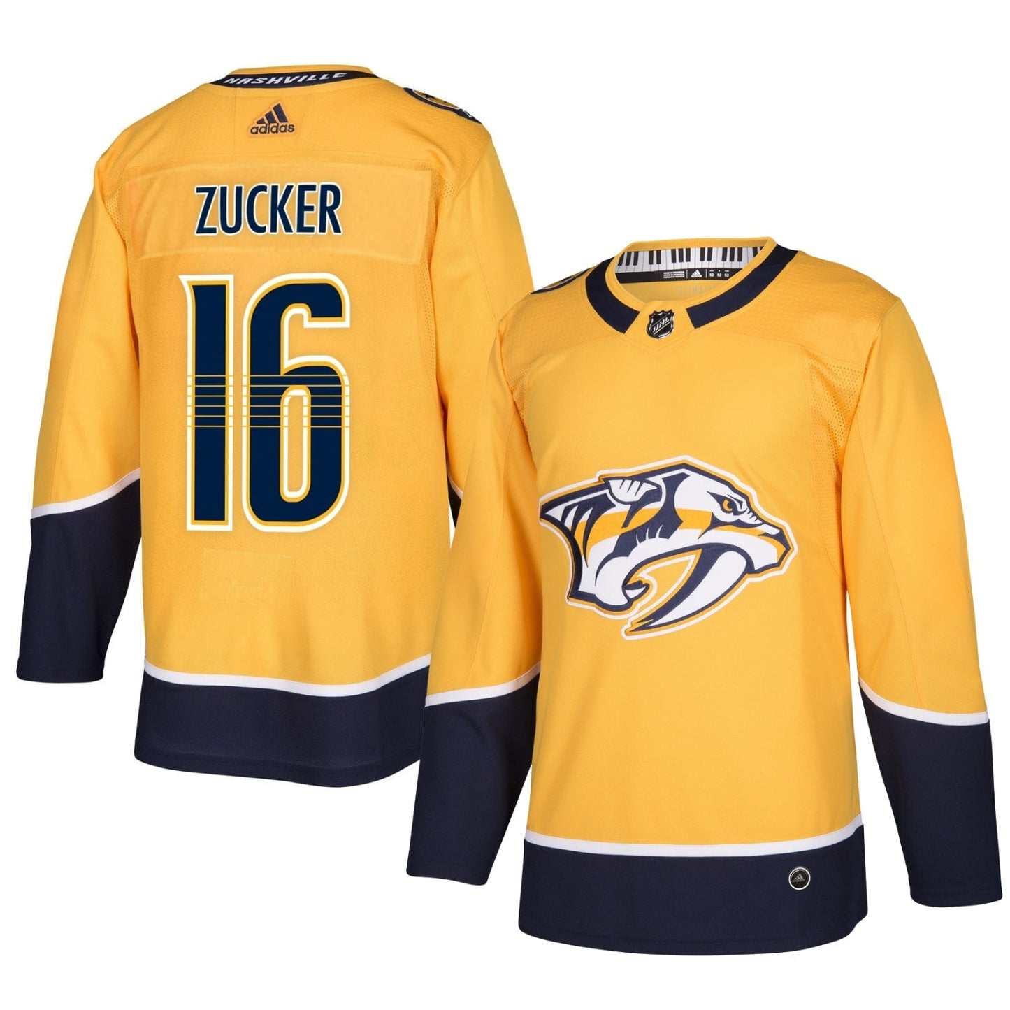 Jason Zucker Nashville Predators 16 Jersey