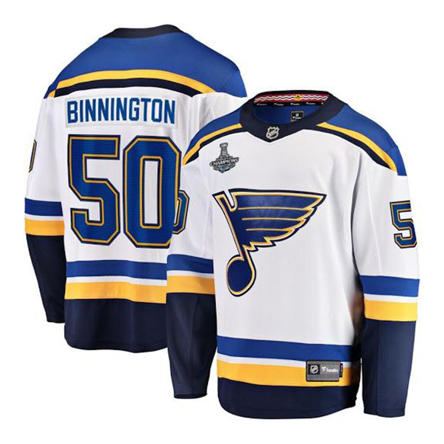 Jordan Binnington St. Louis Blues 50 Jersey