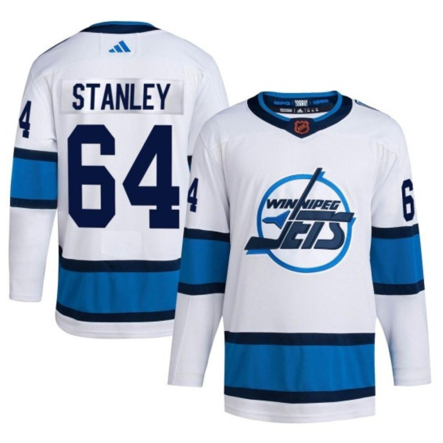 Logan Stanley Winnipeg Jets 64 Jersey