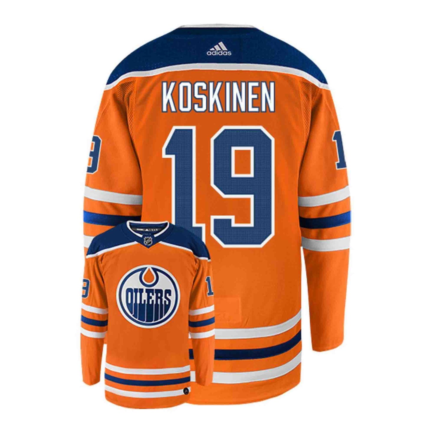 Mikko Koskinen Edmonton Oilers 19 Jersey