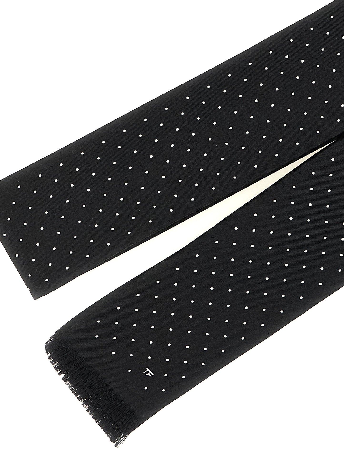 Tom Ford Men Polka Dot Scarf