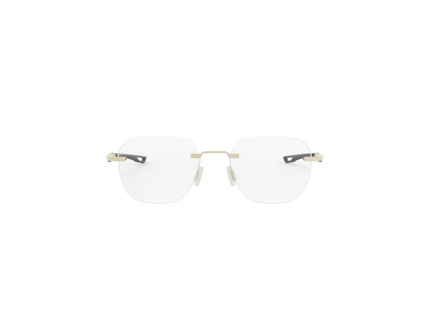 Matte Round Metal Eyeglasses