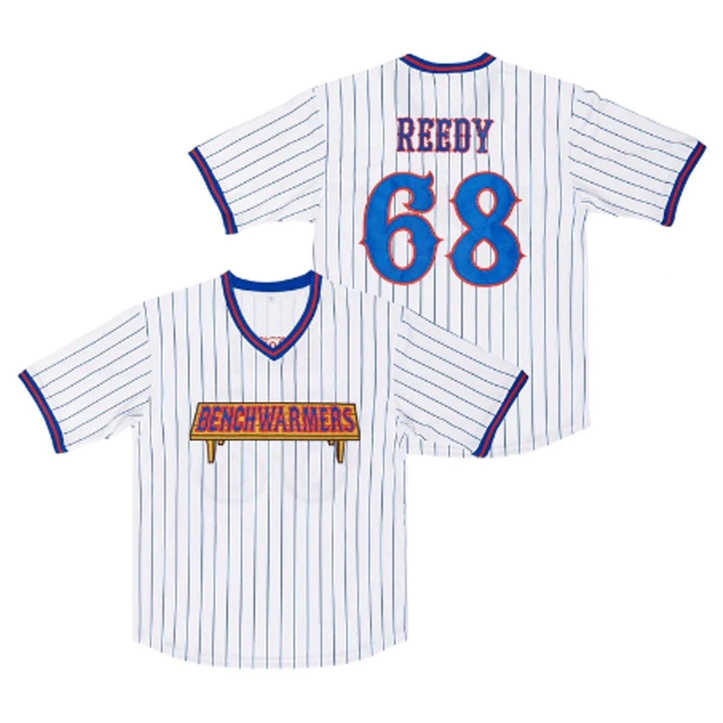The Benchwarmers Clark Reedy, Richie Goodman, Gus Matthews, Howie Goodman Baseball Jerseys