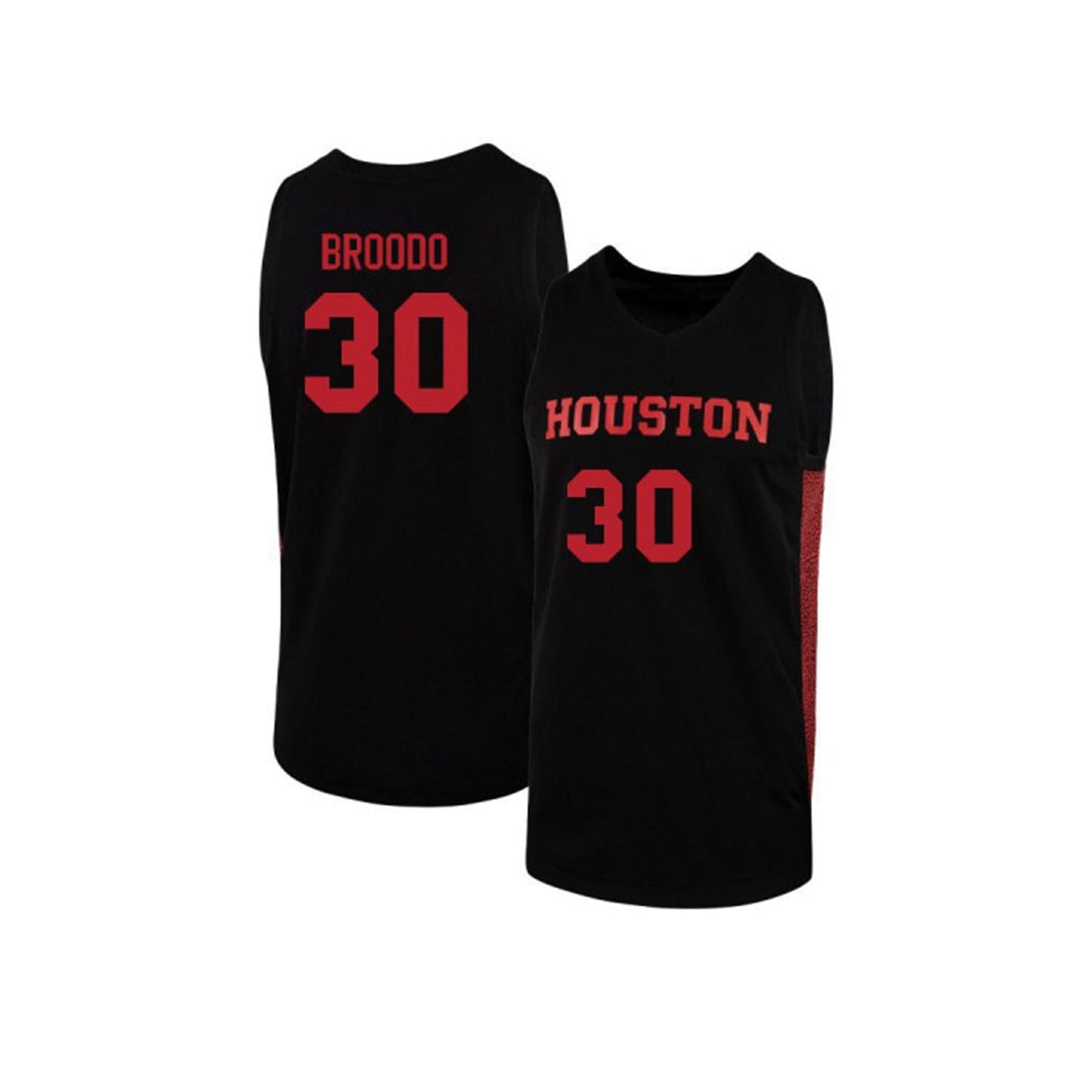 Caleb Broodo Houston Cougars 30 Jersey