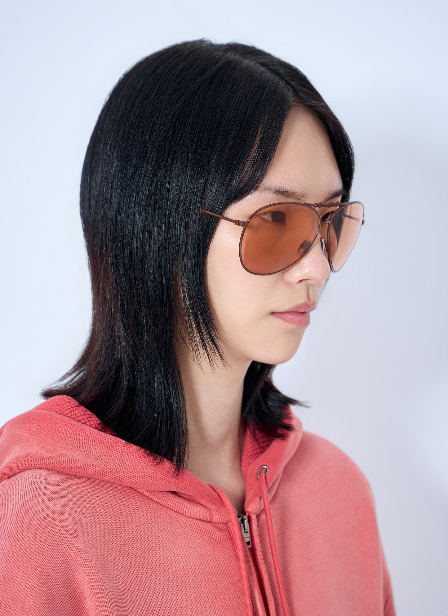 Acne Studios Women Metal Aviator Sunglasses