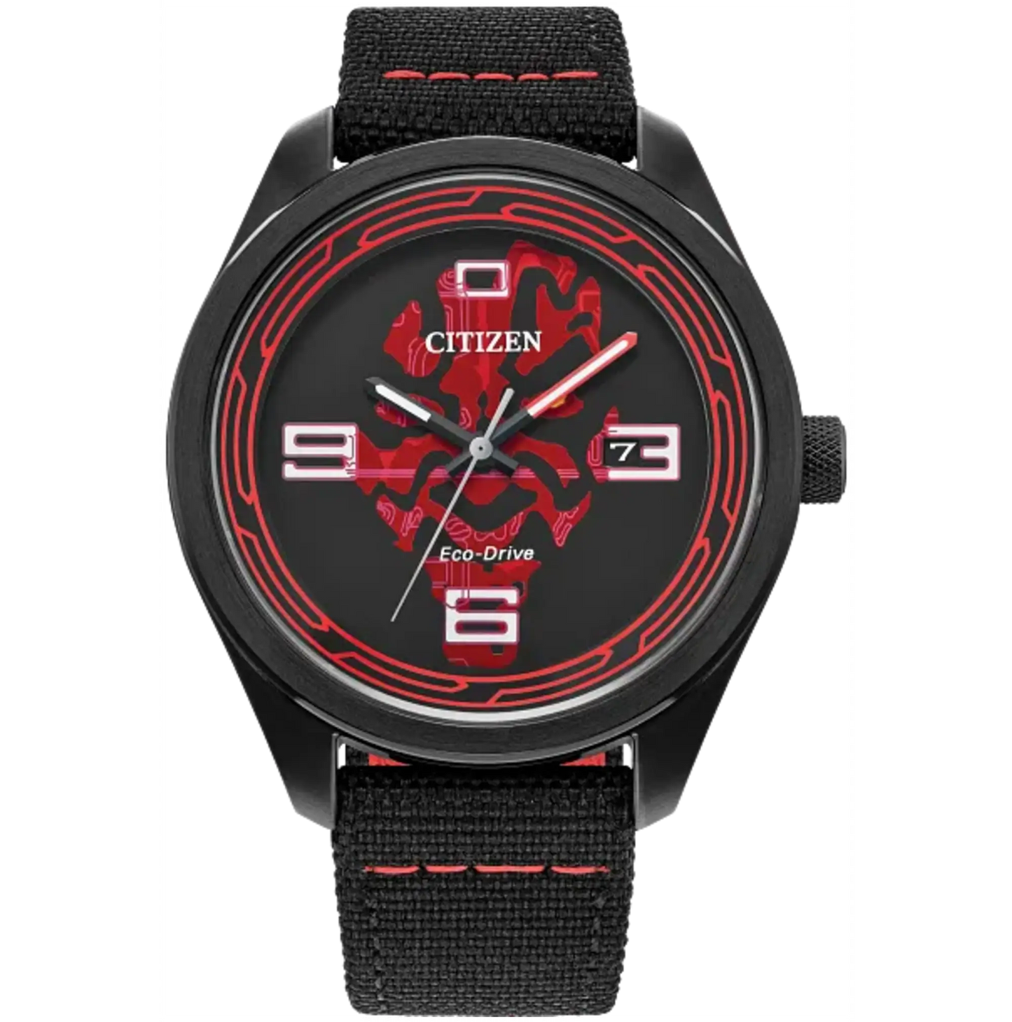 Citizen Men's Star Wars Darth Maul 42.3mm Solar Powered Quartz Eco-Drive Watch