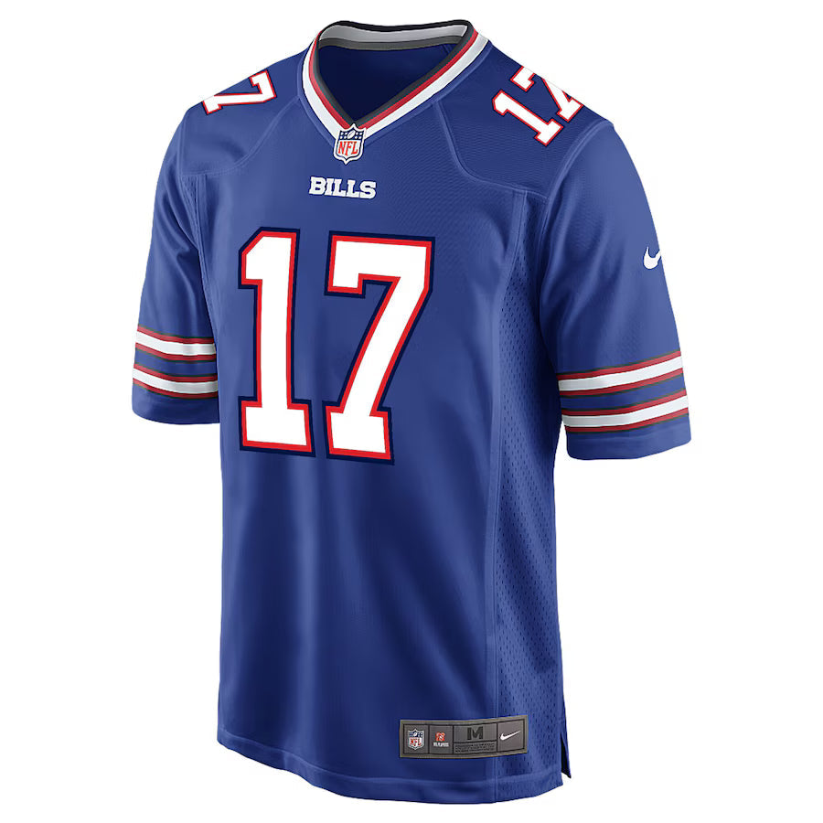 Buffalo Bills Home Game Jersey - Royal - Josh Allen - Mens