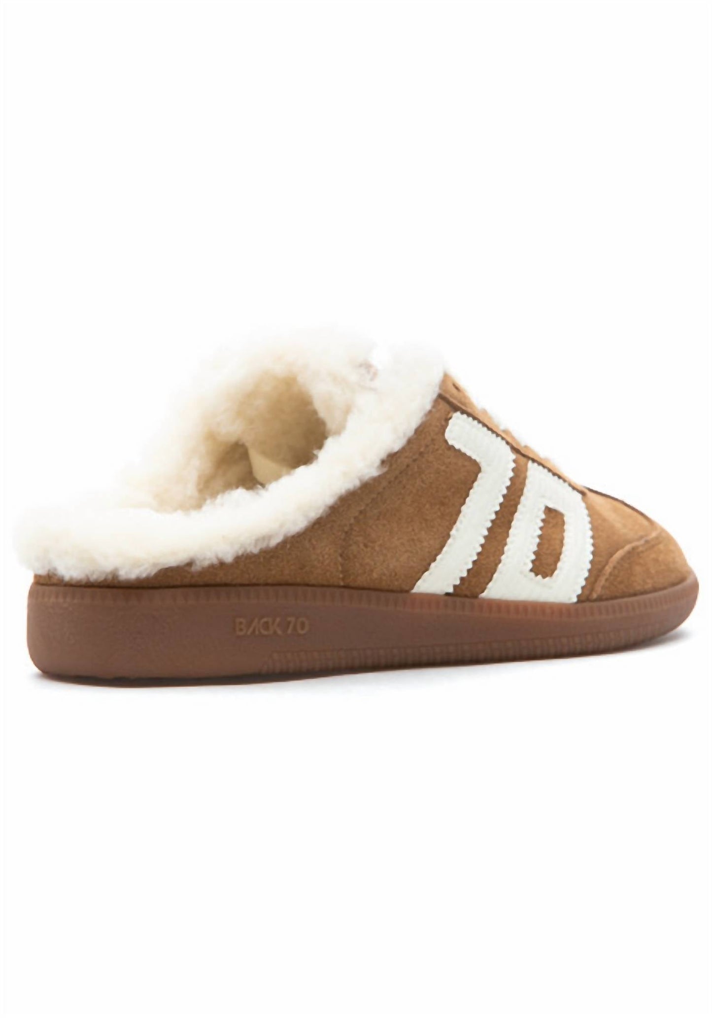 Women's Easter Fl Backless Sneaker Shoe In Brown / White