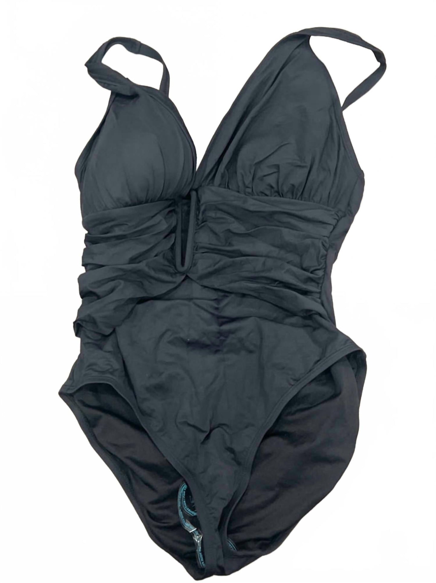Women's Molded-Cup One-Piece Swimsuit In Black