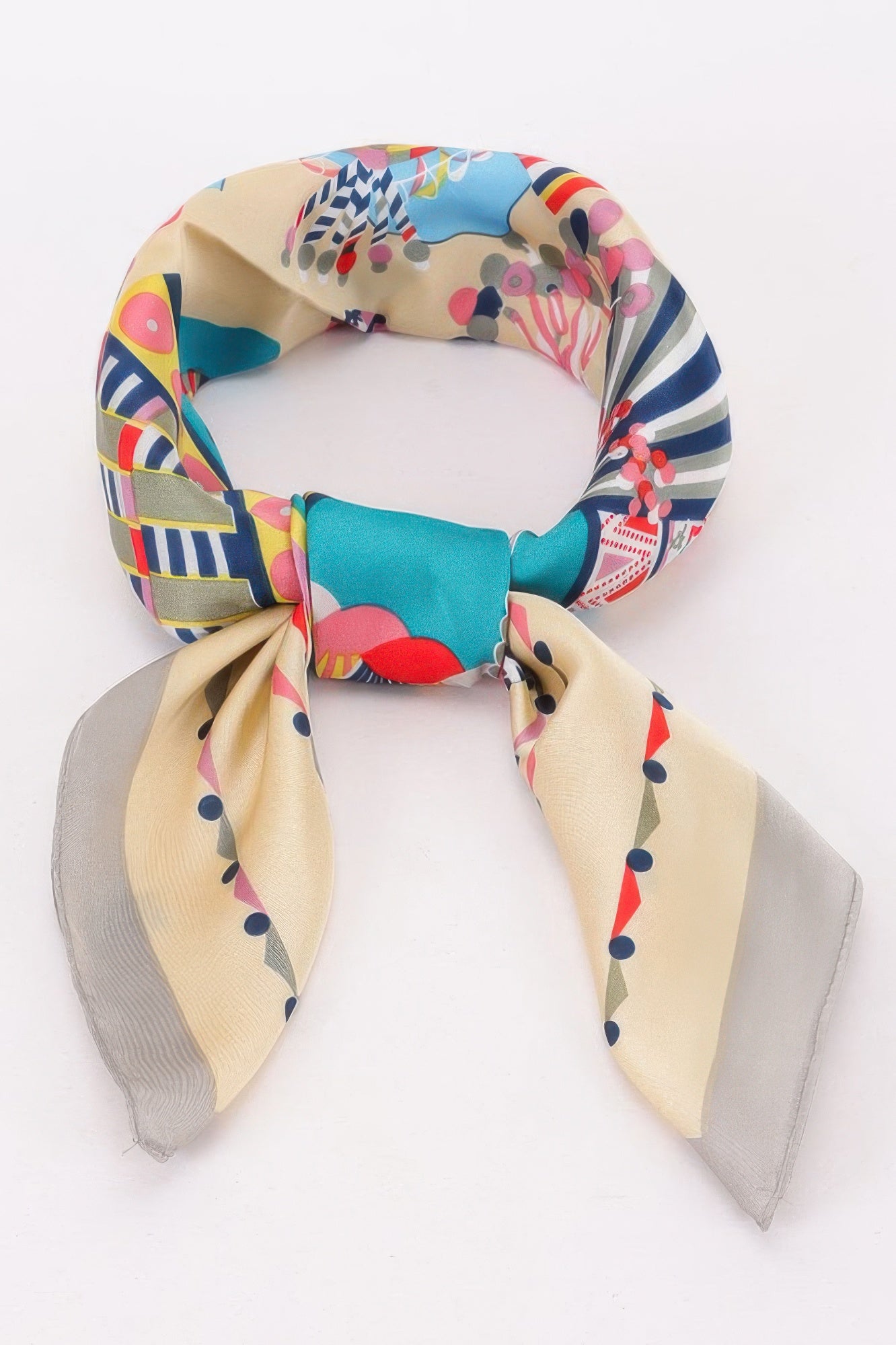 Creative Multi Print Bandana for Effortless Flair