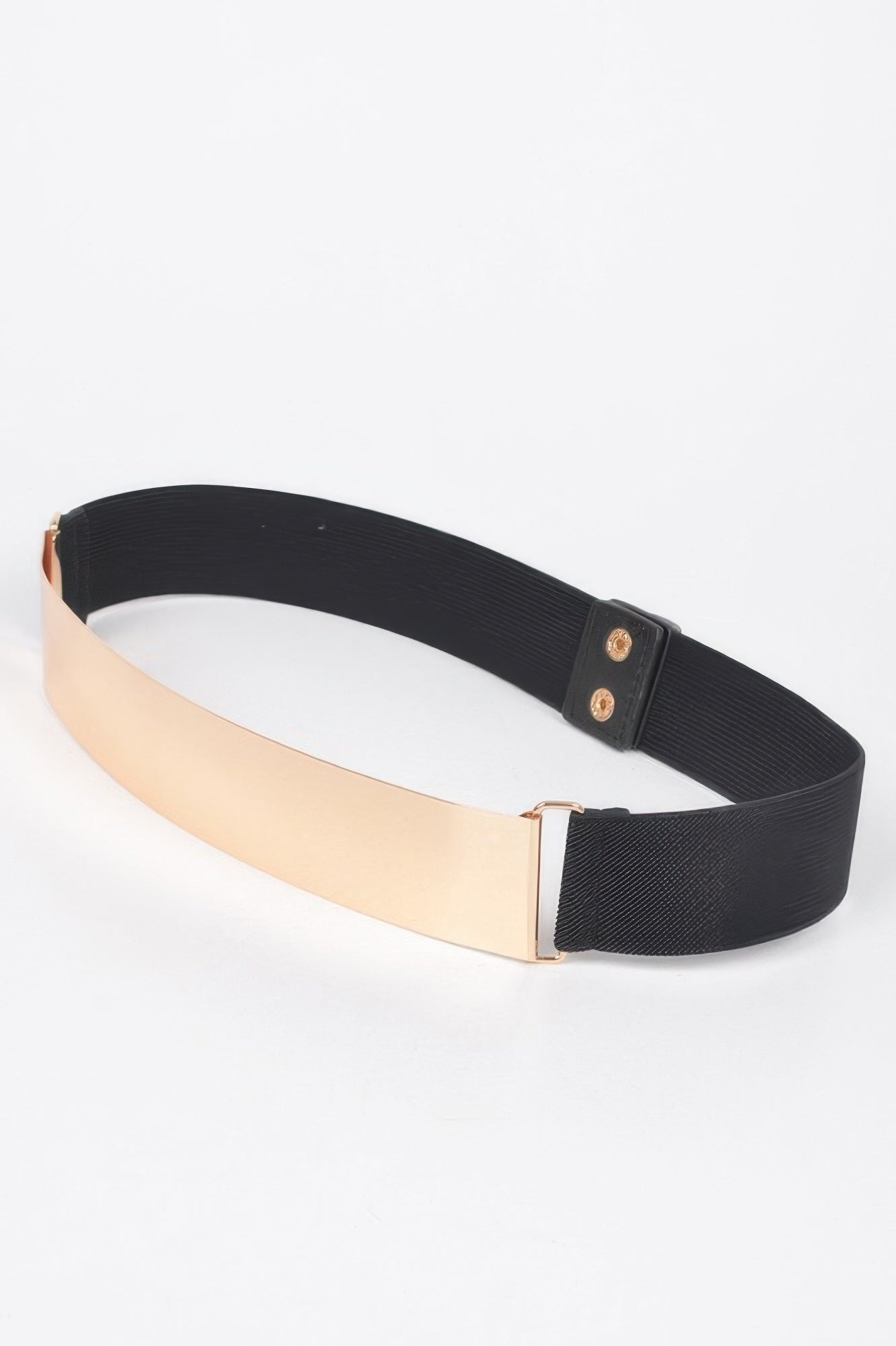 Modern Metal Accent Waist Belt