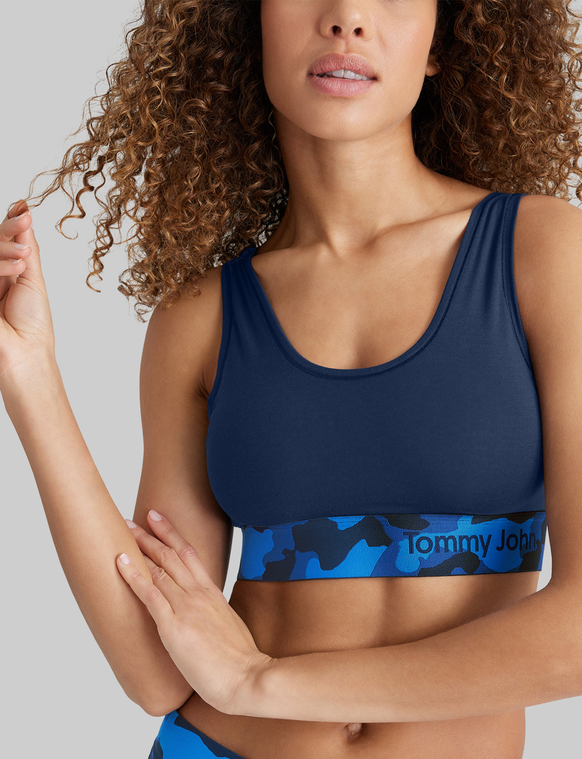 Women's Cool Cotton Scoop Bralette